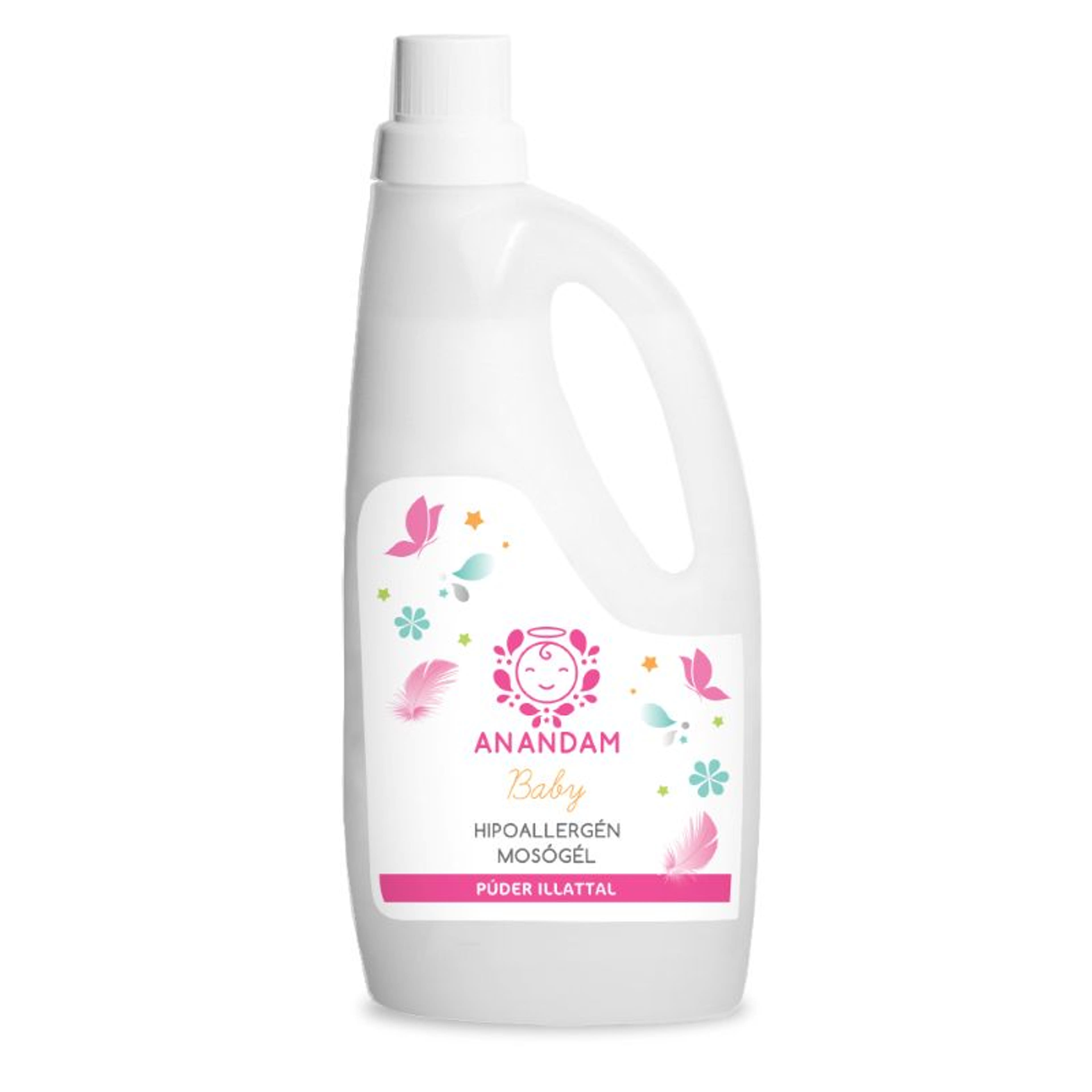 Anandam Baby hipoallergén mosógél púder illattal - 1 l