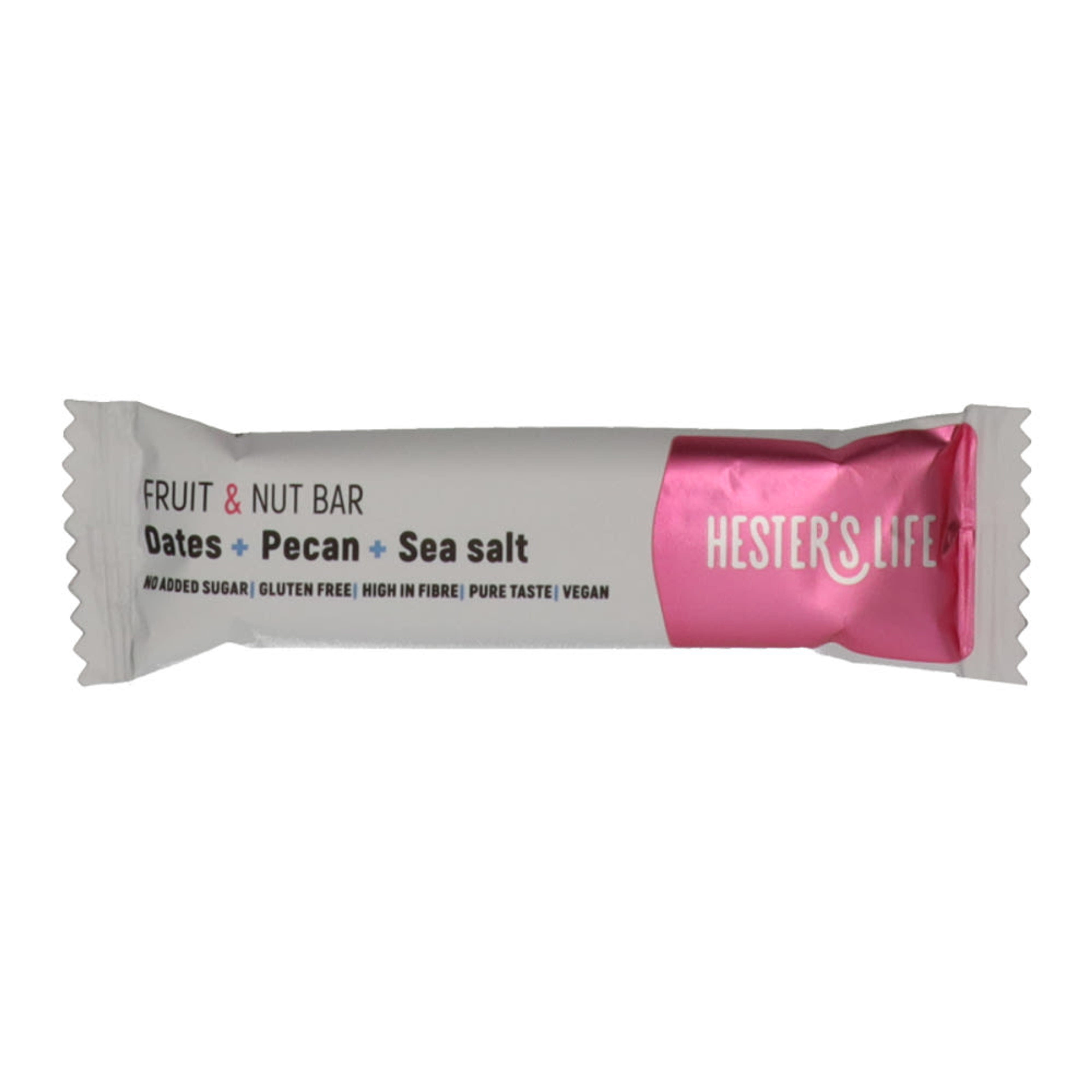 Hesters Life sós-pekándiós gyümölcsszelet - 30 g