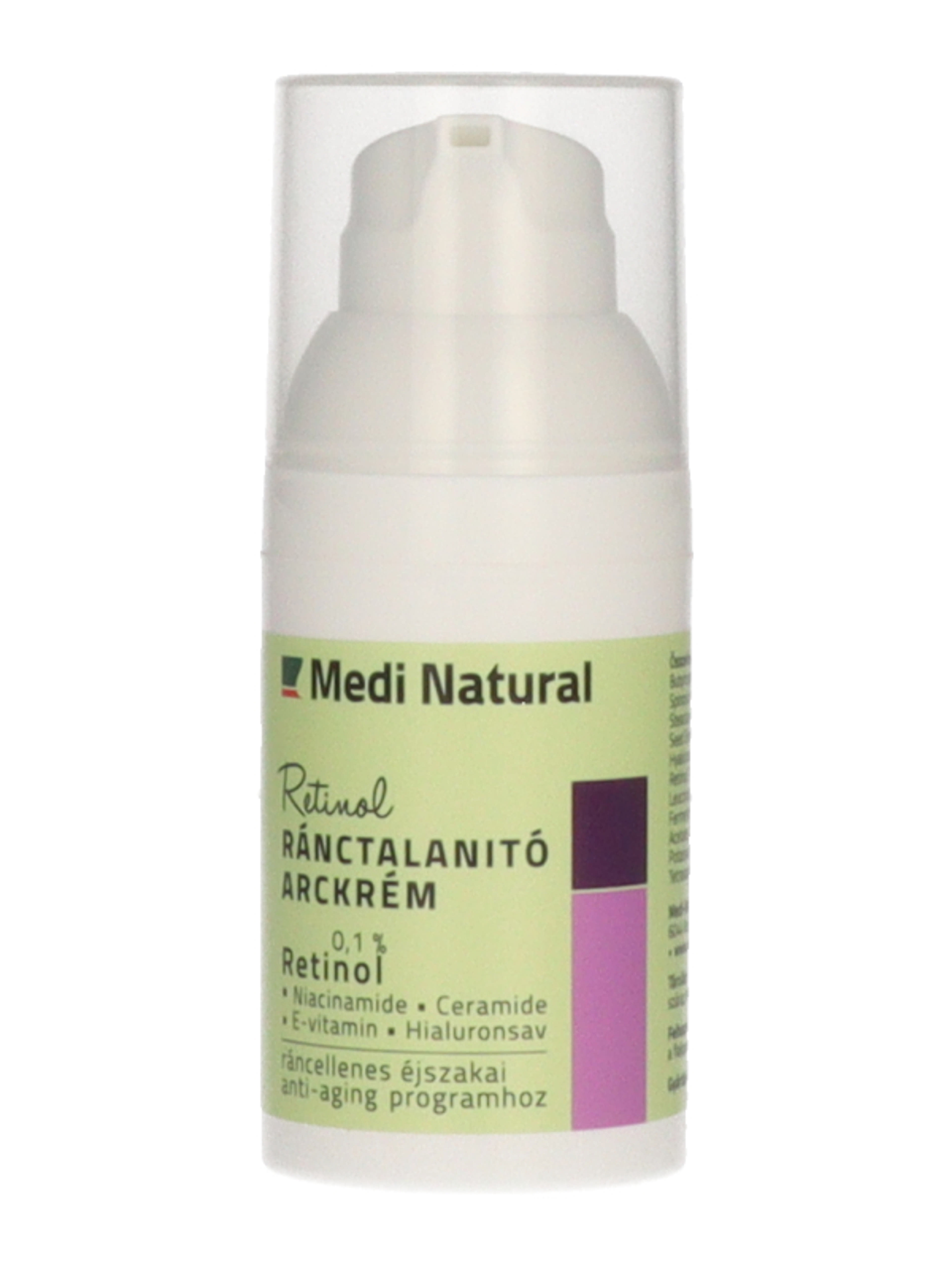 Medi Natural Retinol 0,1% ránctalanító arckrém - 30 ml