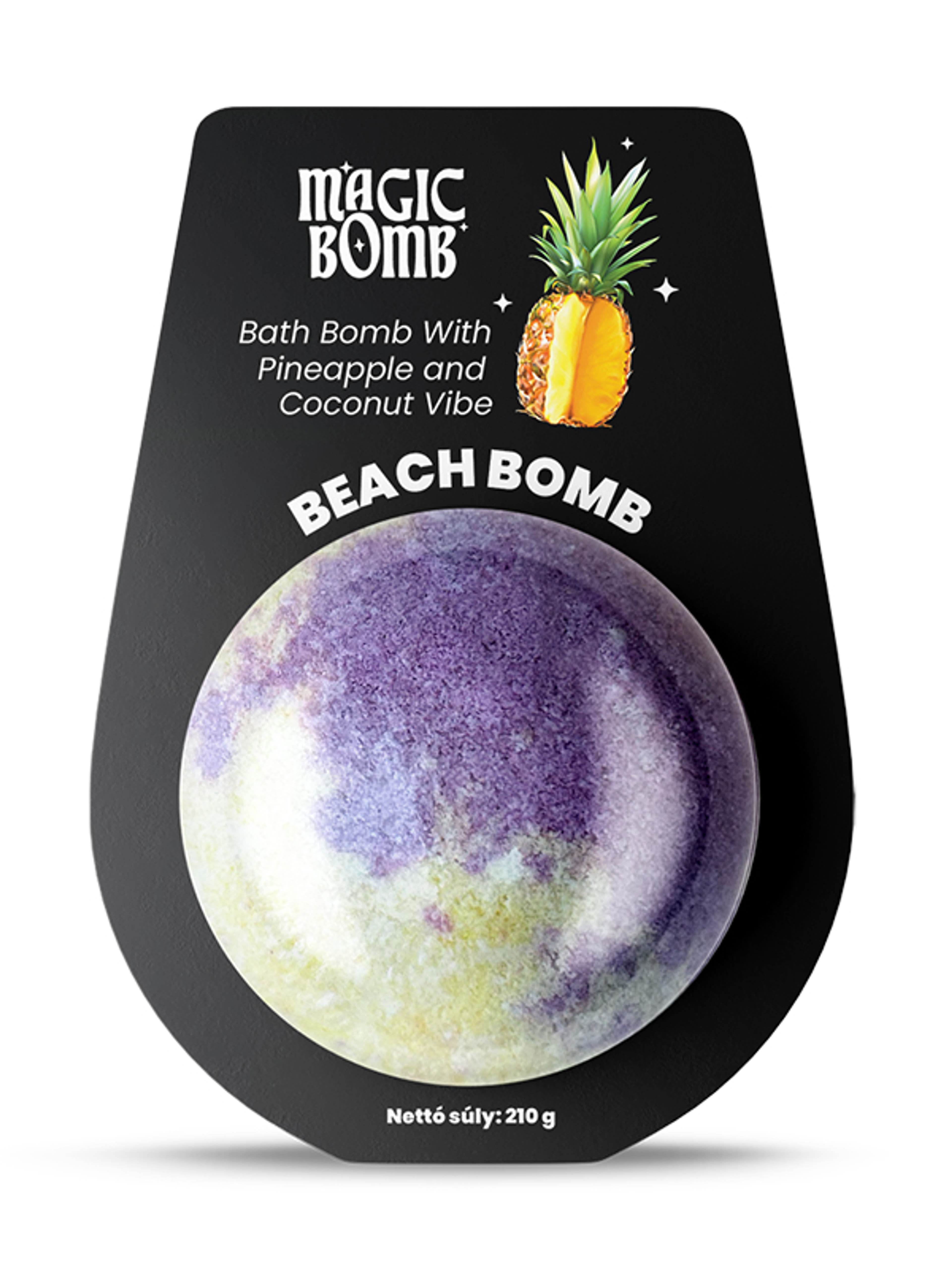 Magic Bomb Beach fürdőbomba - 210 g