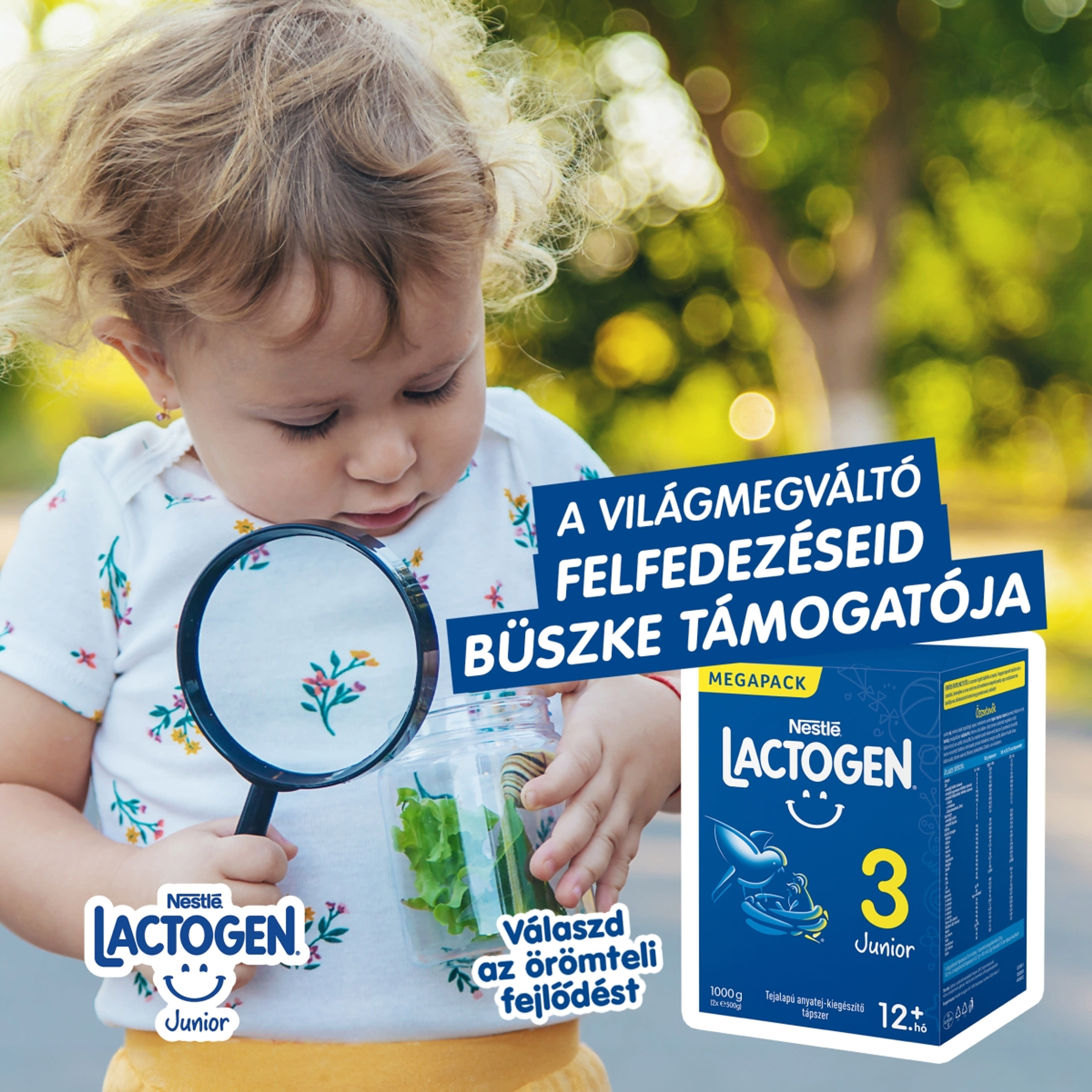 Lactogen 3 Junior tejalapú anyatej-kiegészítő tápszer 12. hónapos kortól - 1000 g-3