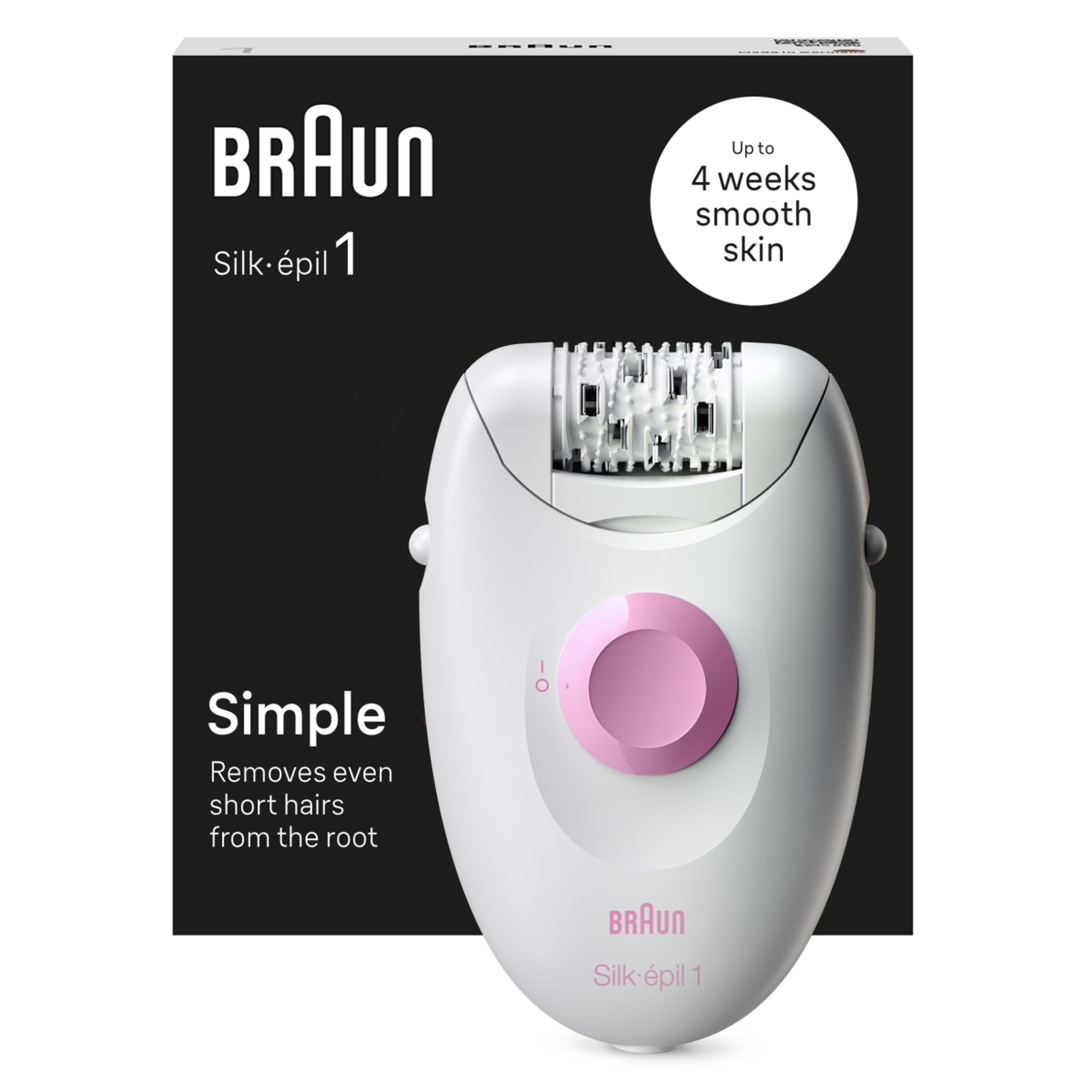 Braun Silk·épil 1 vezetékes epilátor /fehér, rózsaszín - 1 db-7
