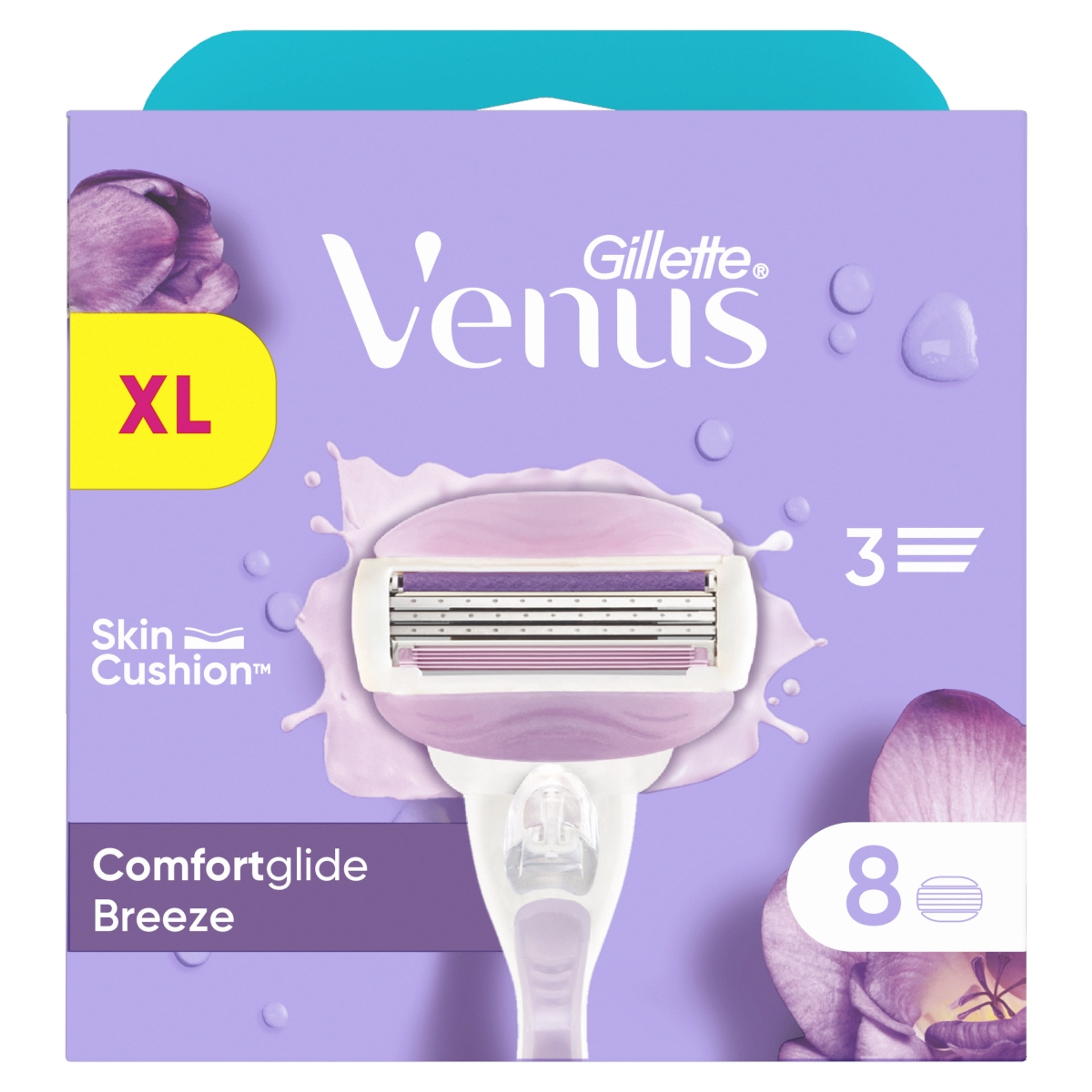 Venus ComfortGlide Breeze borotvabetét - 8 db