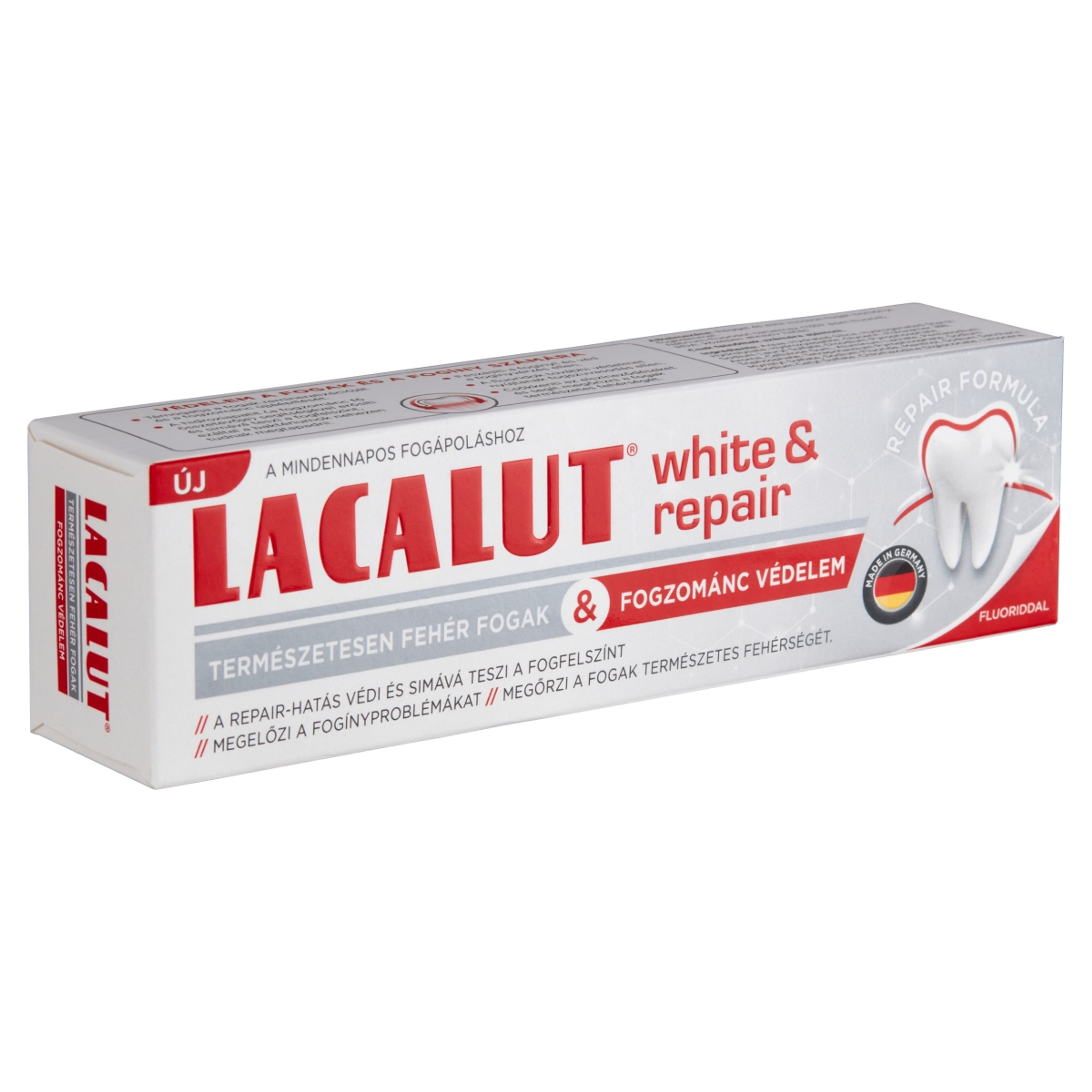 Lacalut White & Repair fogkrém - 75 ml-4