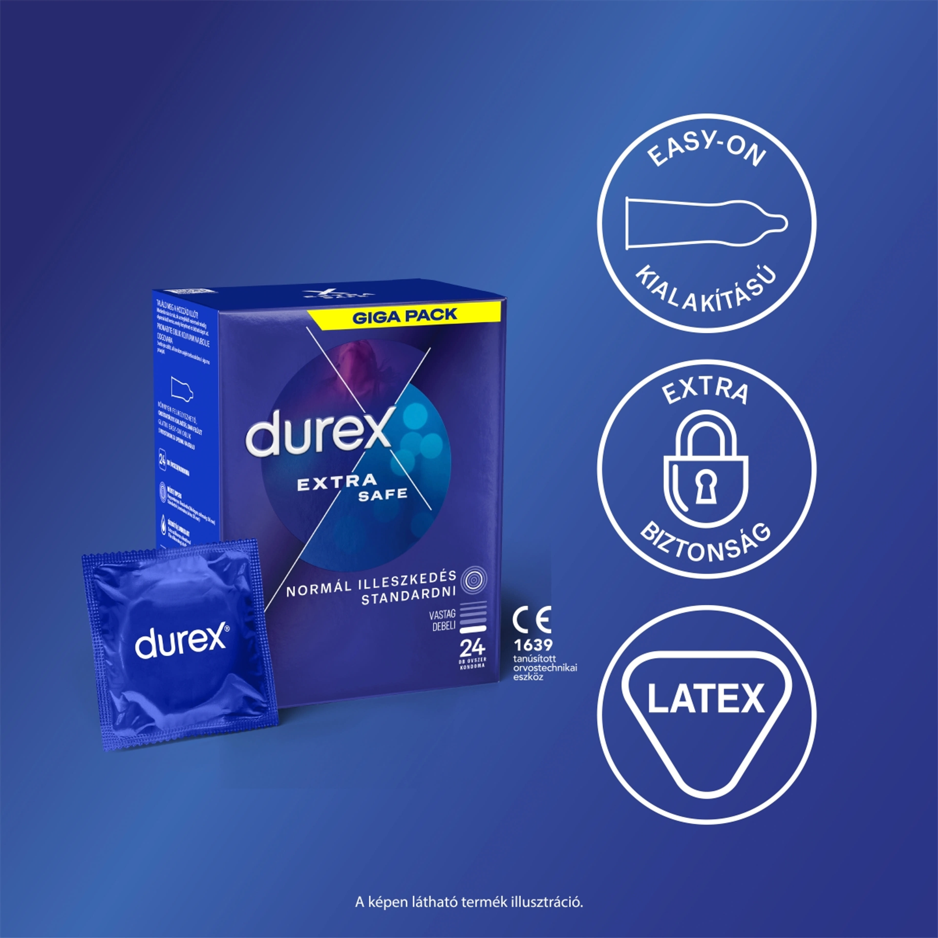 Durex Extra Safe óvszer - 24 db-3