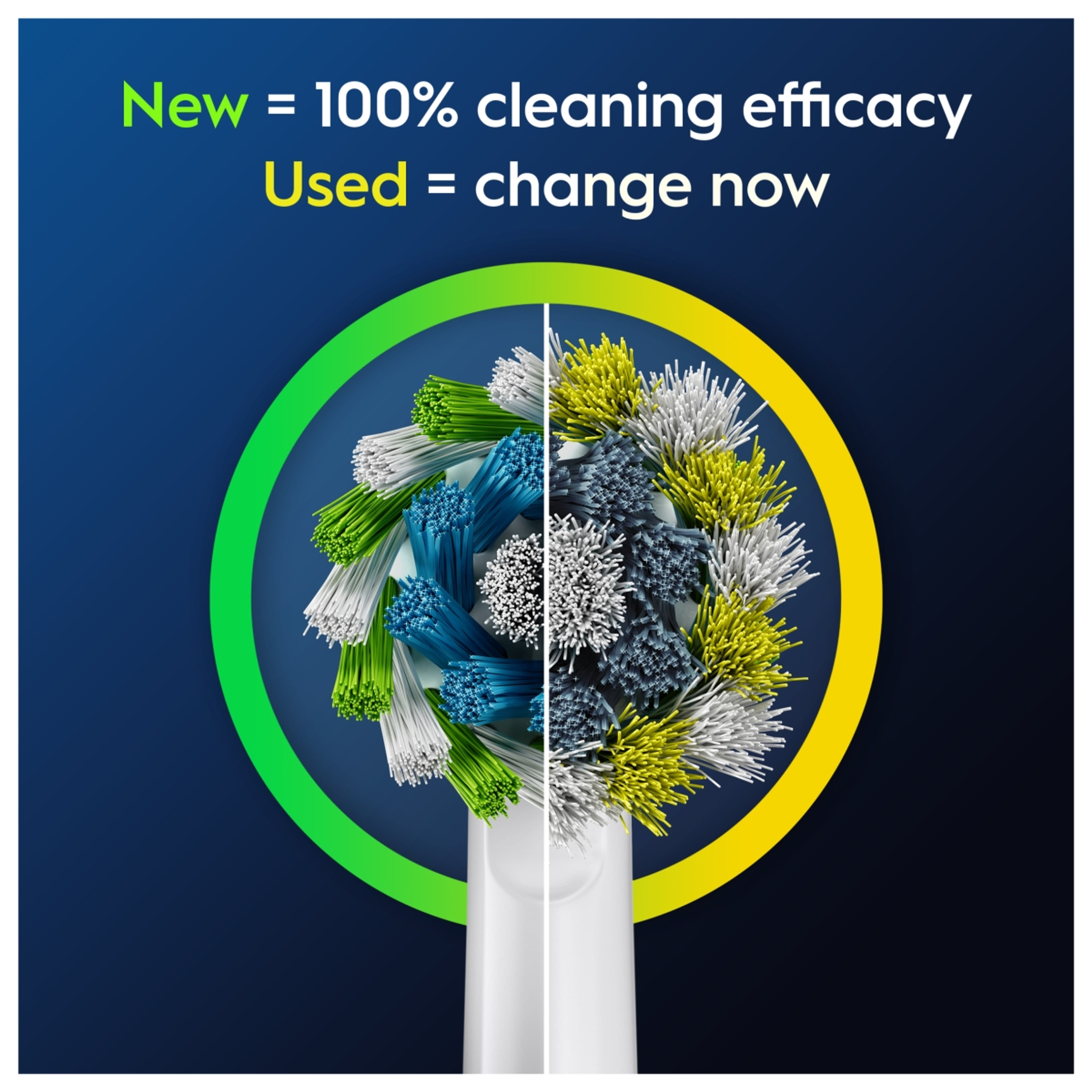 Oral-B Pro Cross Action fogkefefej - 8 db-8