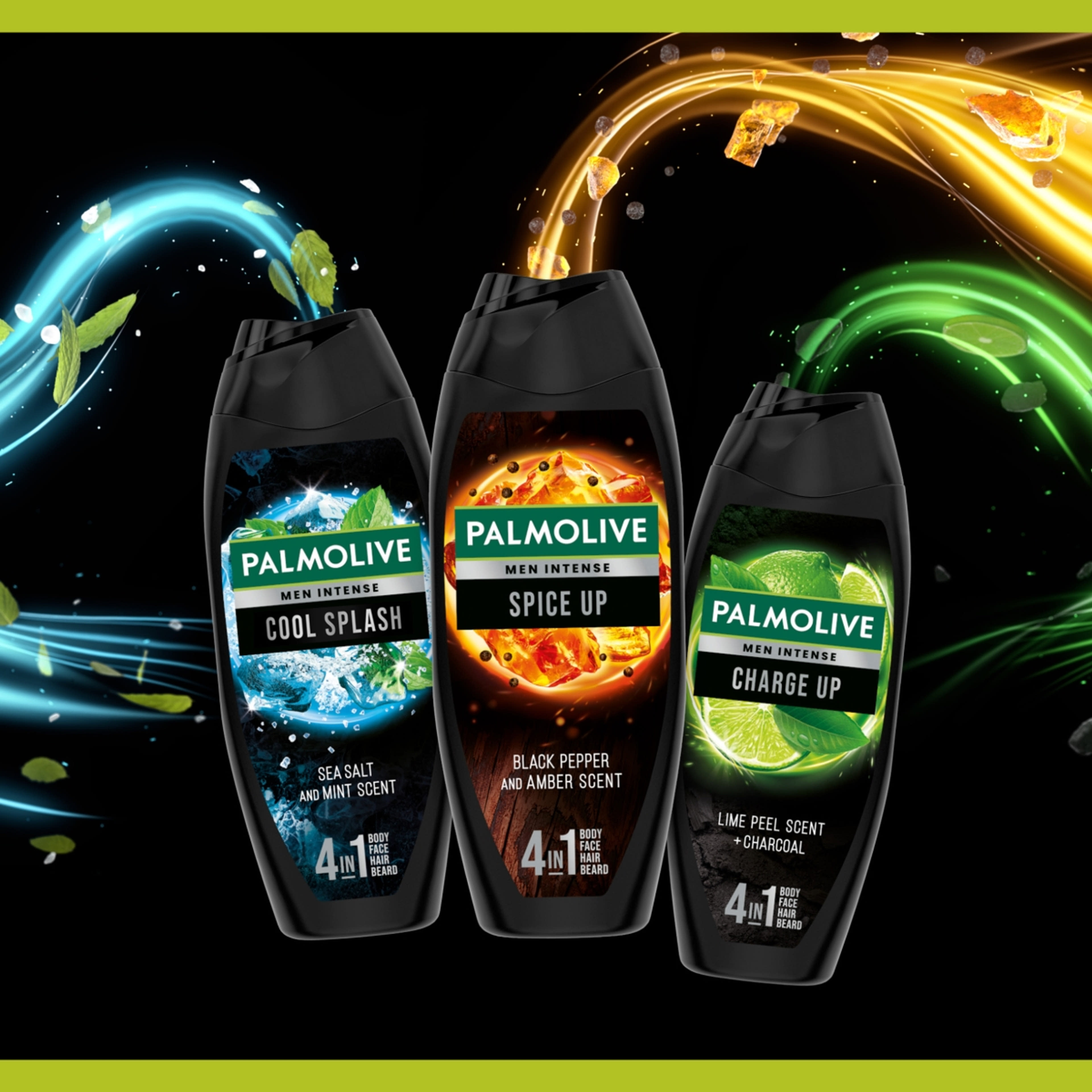 Palmolive Charge Up férfi tusfürdő - 500 ml-8