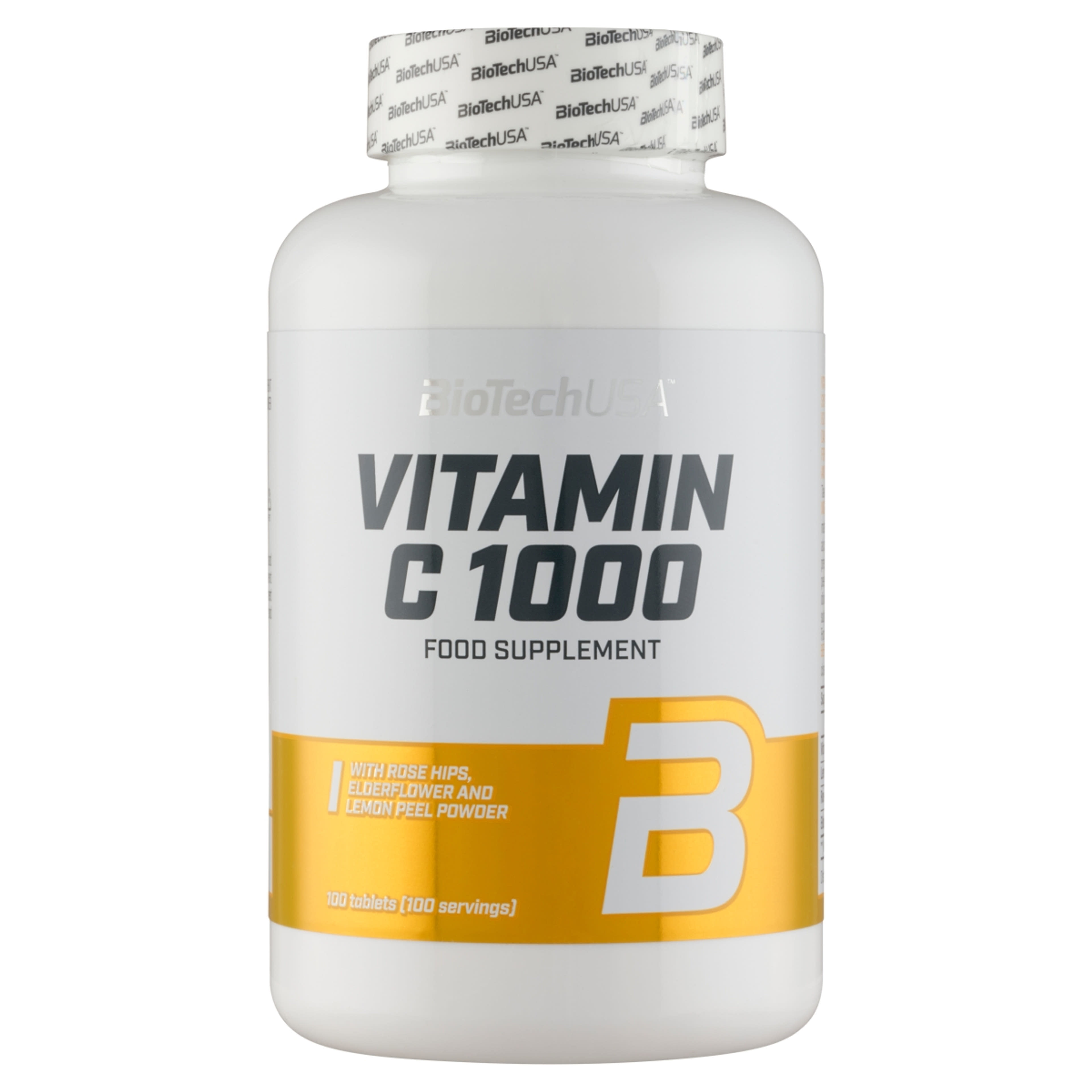 BioTechUSA C-vitamin 1000 Bioflavonoid Tabletta - 100 db