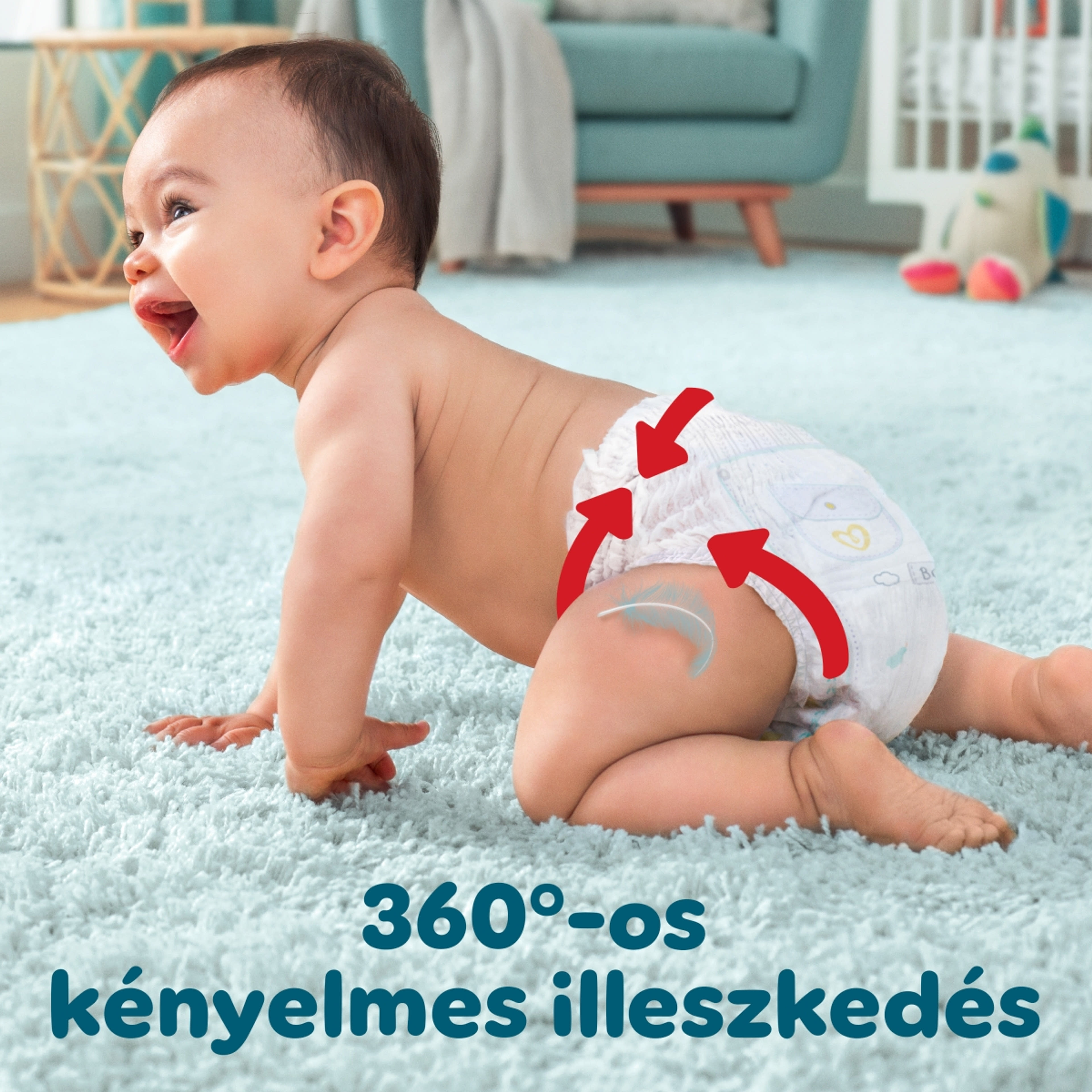 Pampers Premium Care Pants 5-ös 12-17 kg - 52 db-4