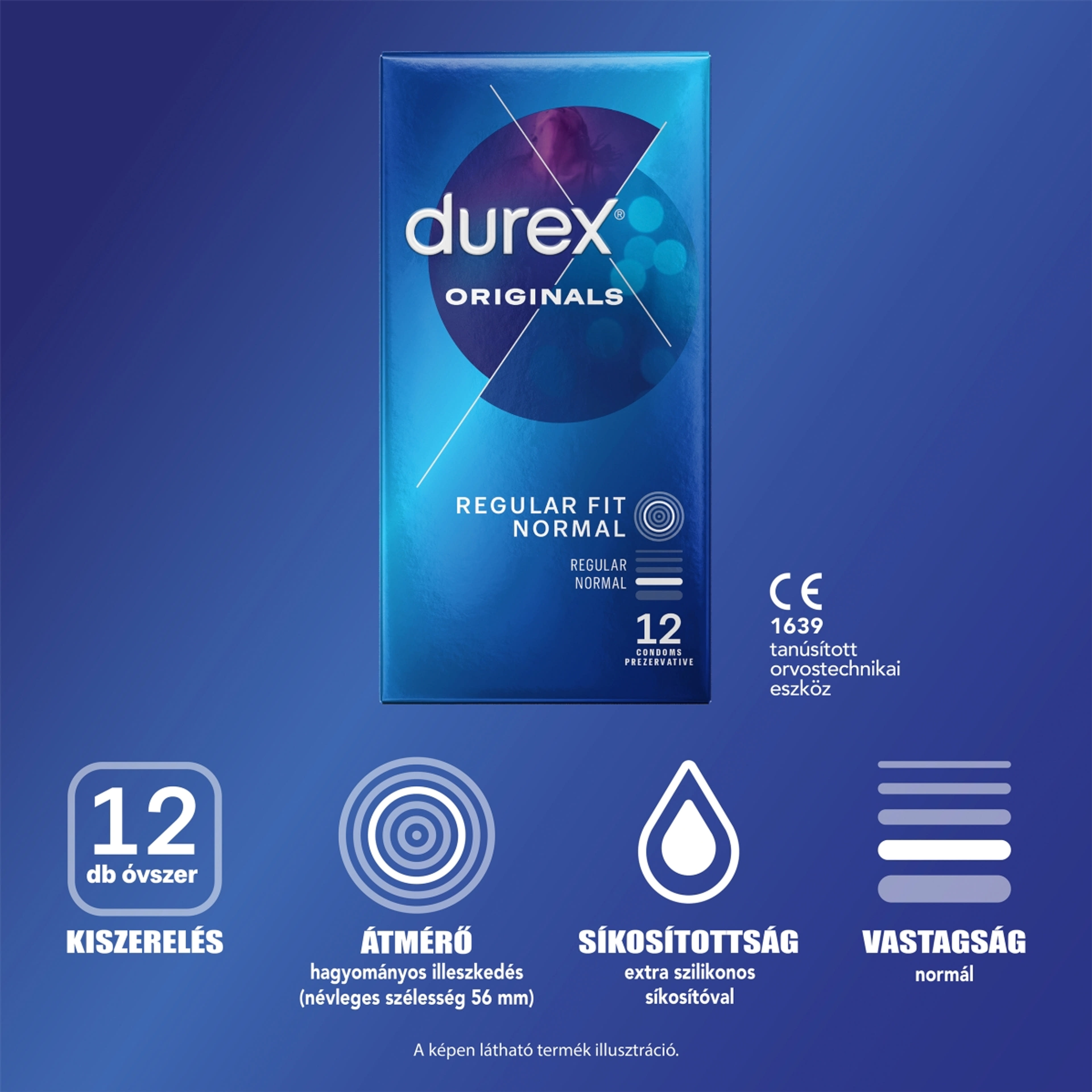 Durex Originals óvszer – 12 db-4