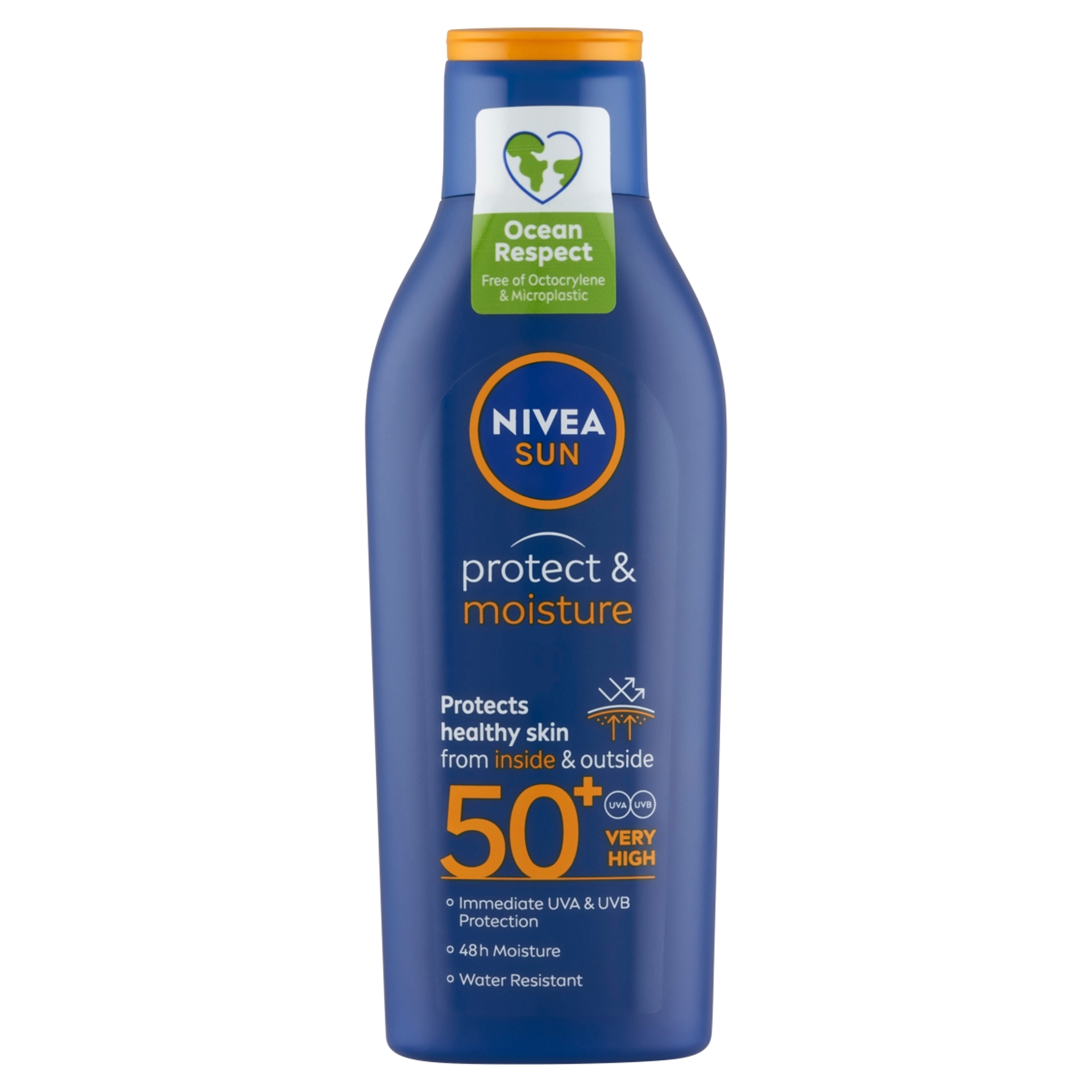 NIVEA SUN Protect & Moisture naptej FF50+ - 200 ml