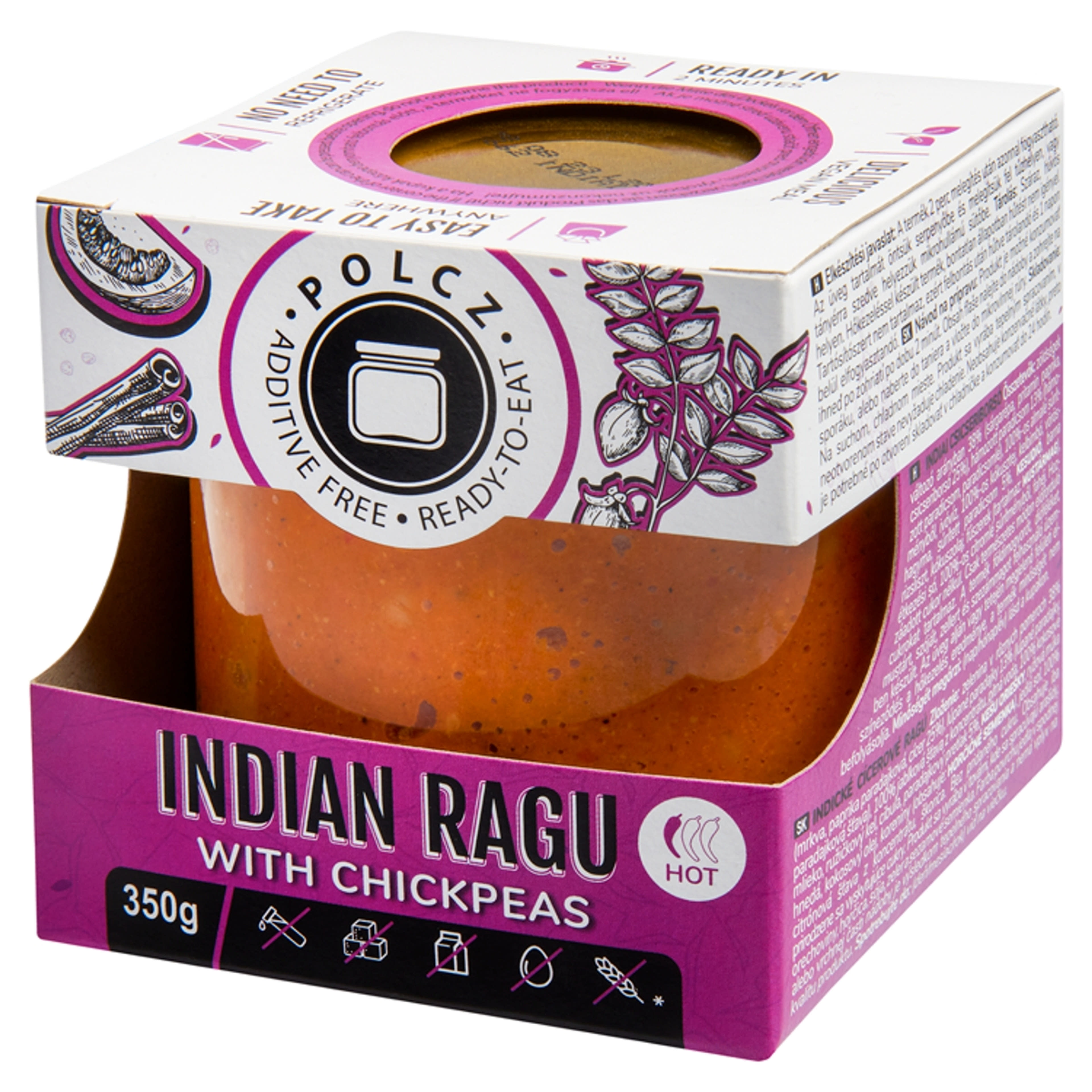 Polcz Indiai Csicseriborsó ragu - 350 g