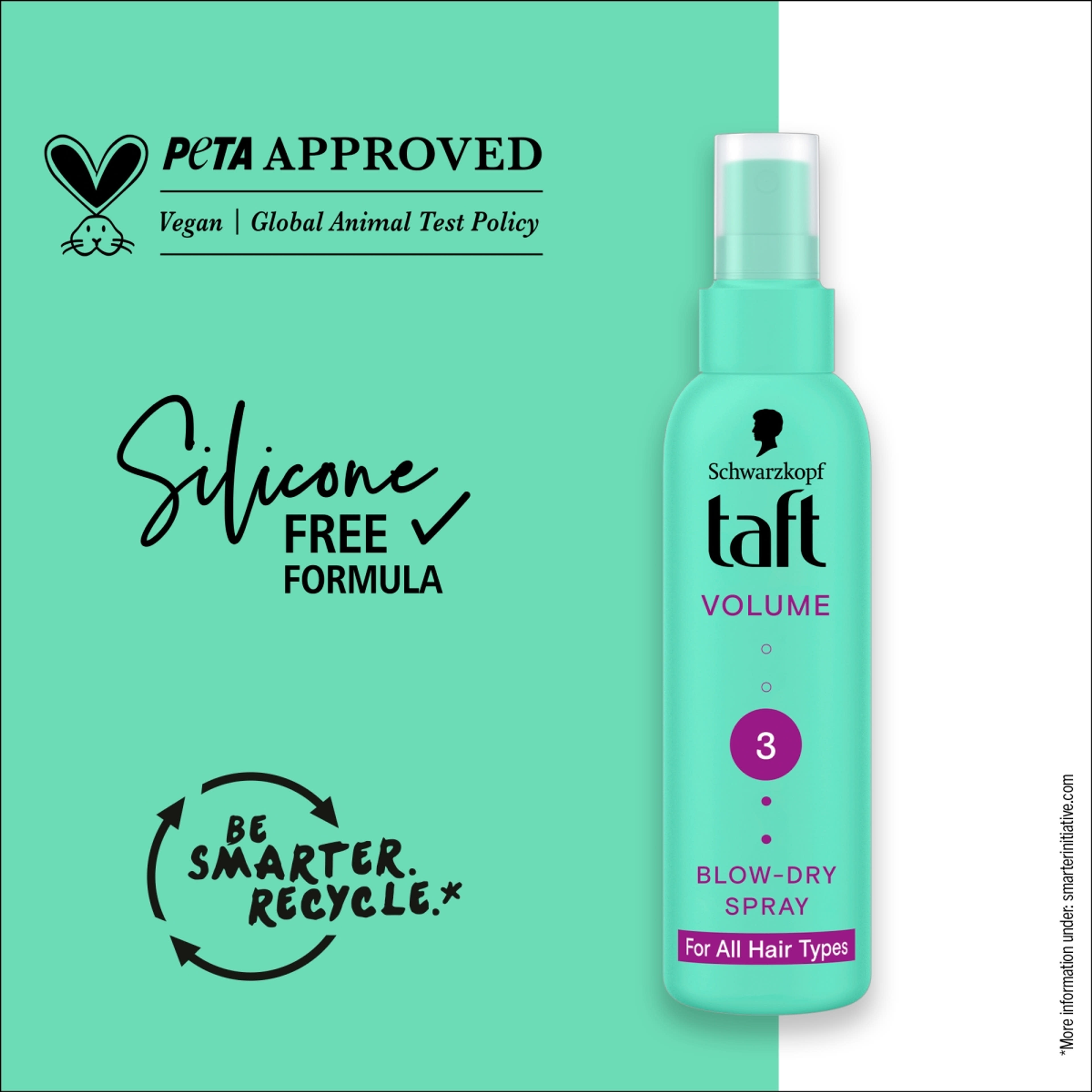 Taft hajformázó spray volumen hajszárítás előtt - 150 ml-5