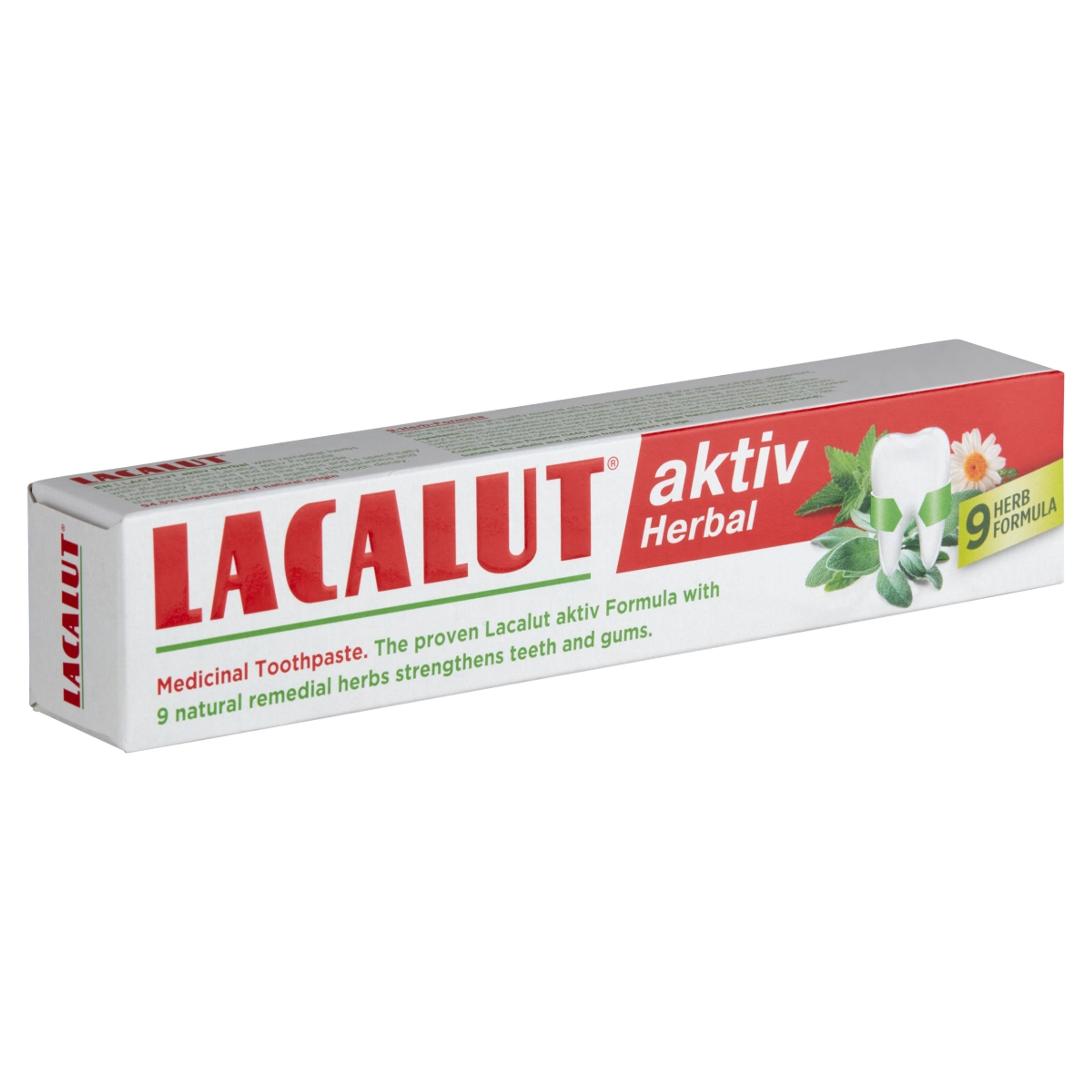 Lacalut Aktív Herbal fogkrém - 75 ml-4
