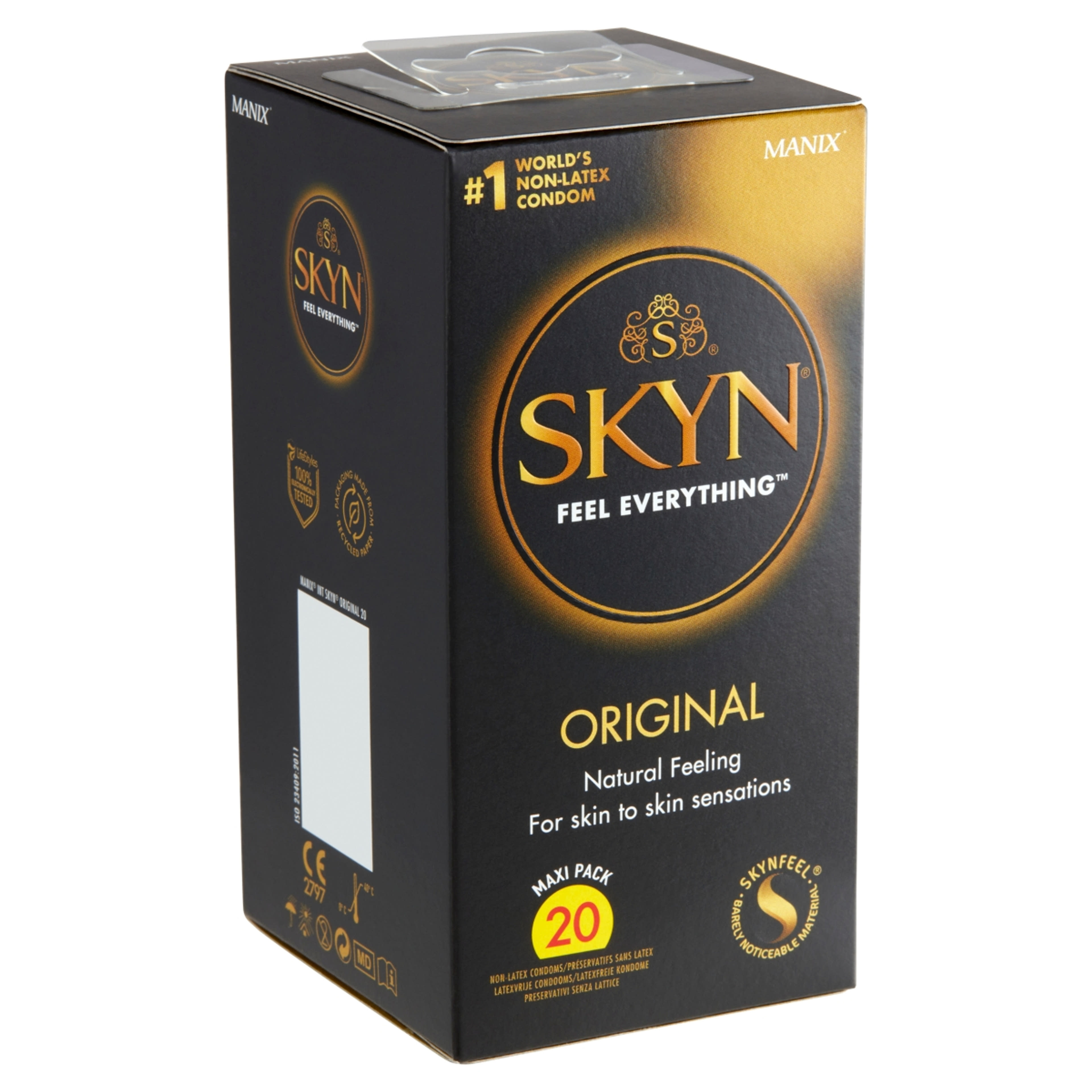Manix Skyn Original latex mentes óvszer - 20 db-2