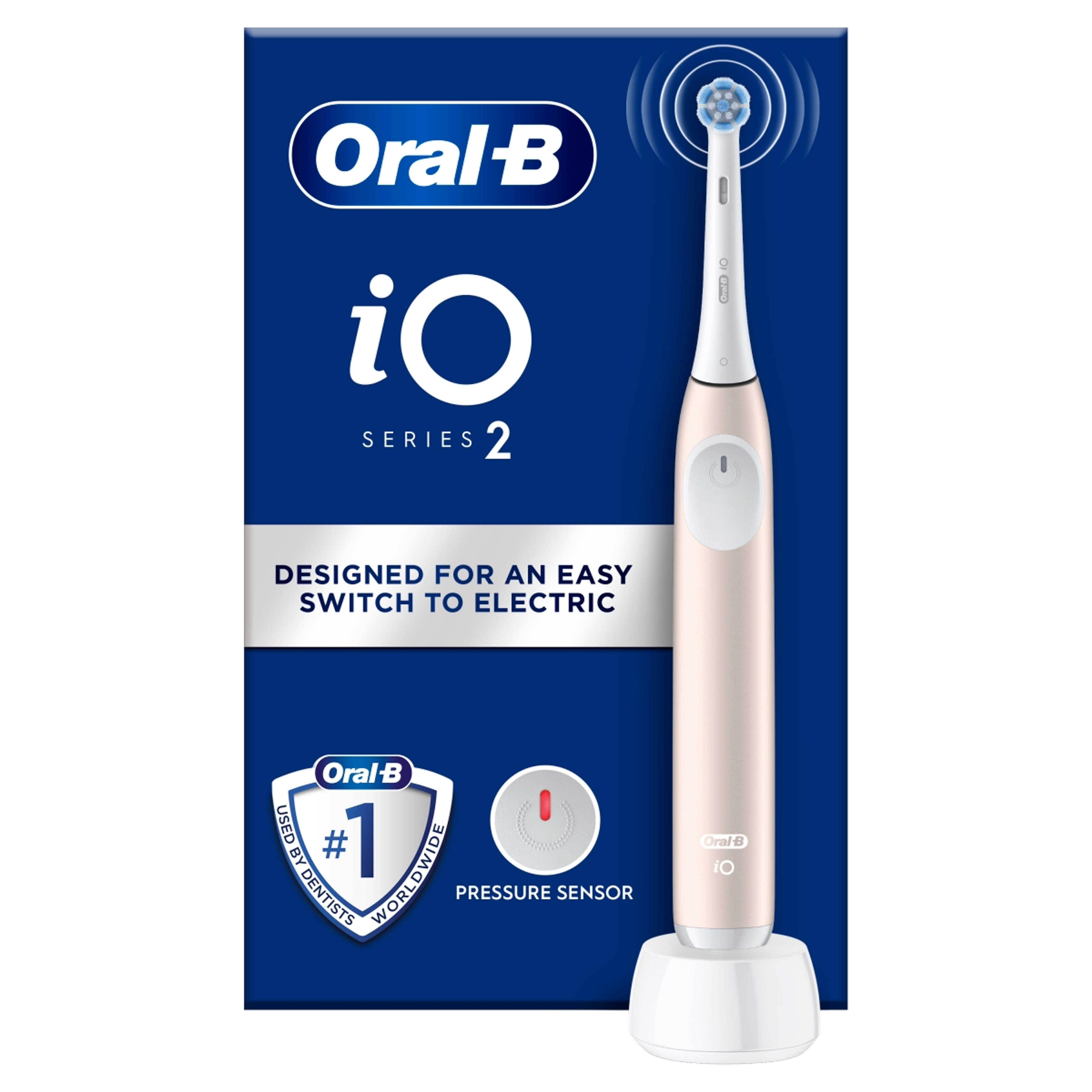 Oral-B iO 2 elektromos fogkefe /világos rózsaszín - 1 db-8
