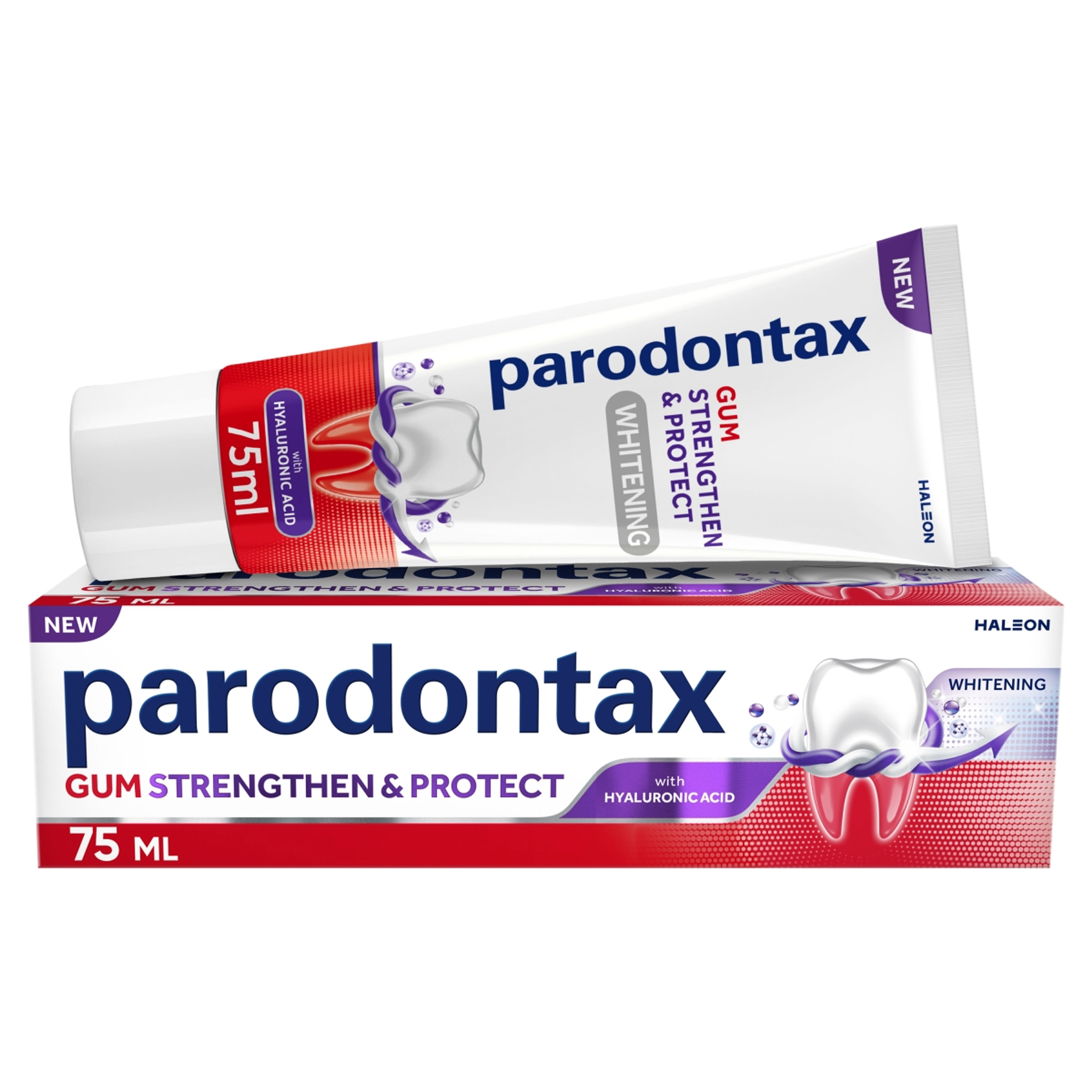Parodontax Gum Strengthen & Protect Whitening fluoridos fogkrém - 75 ml-2