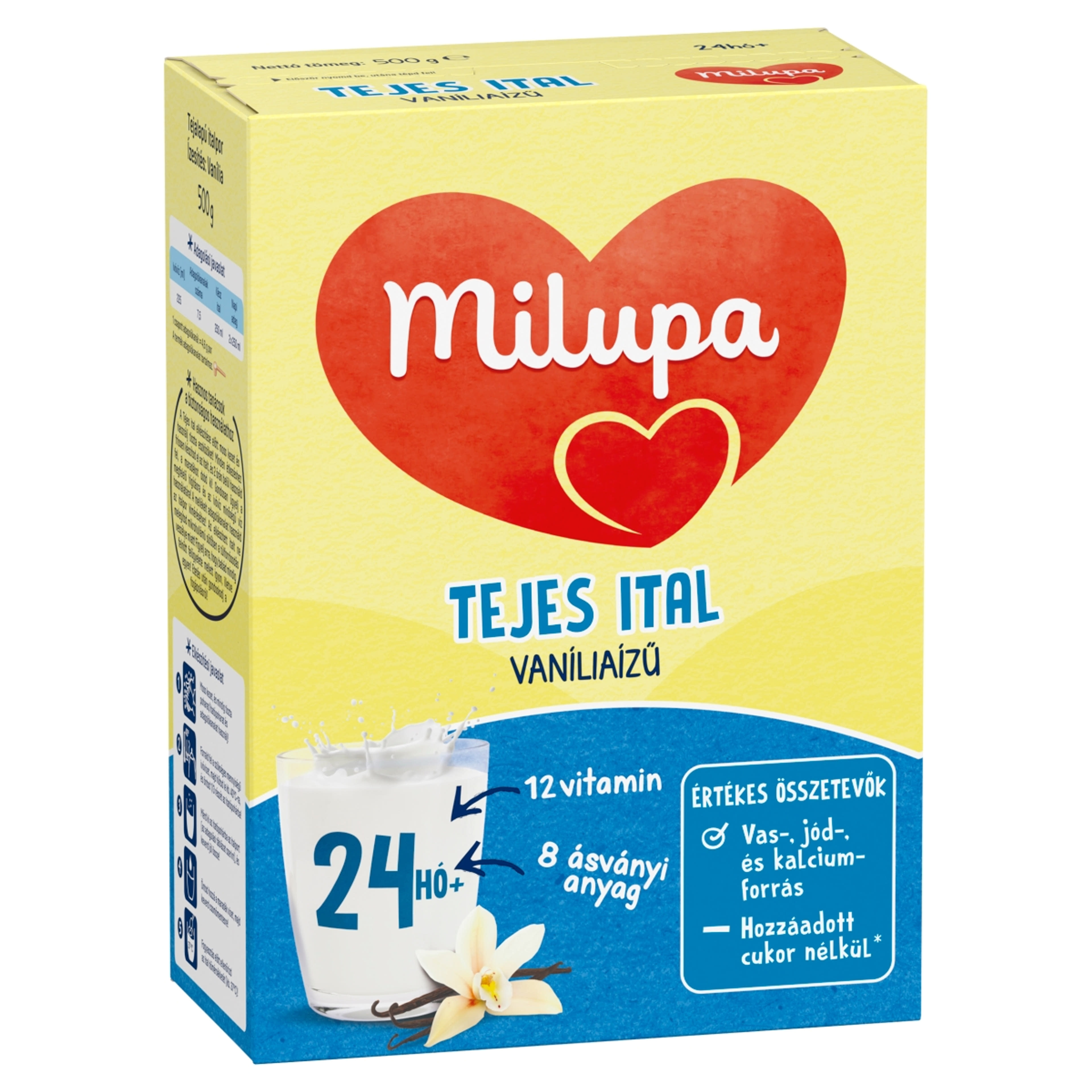 Milupa tejes ital vaníliaízű 2 éves kortól - 500 g-3