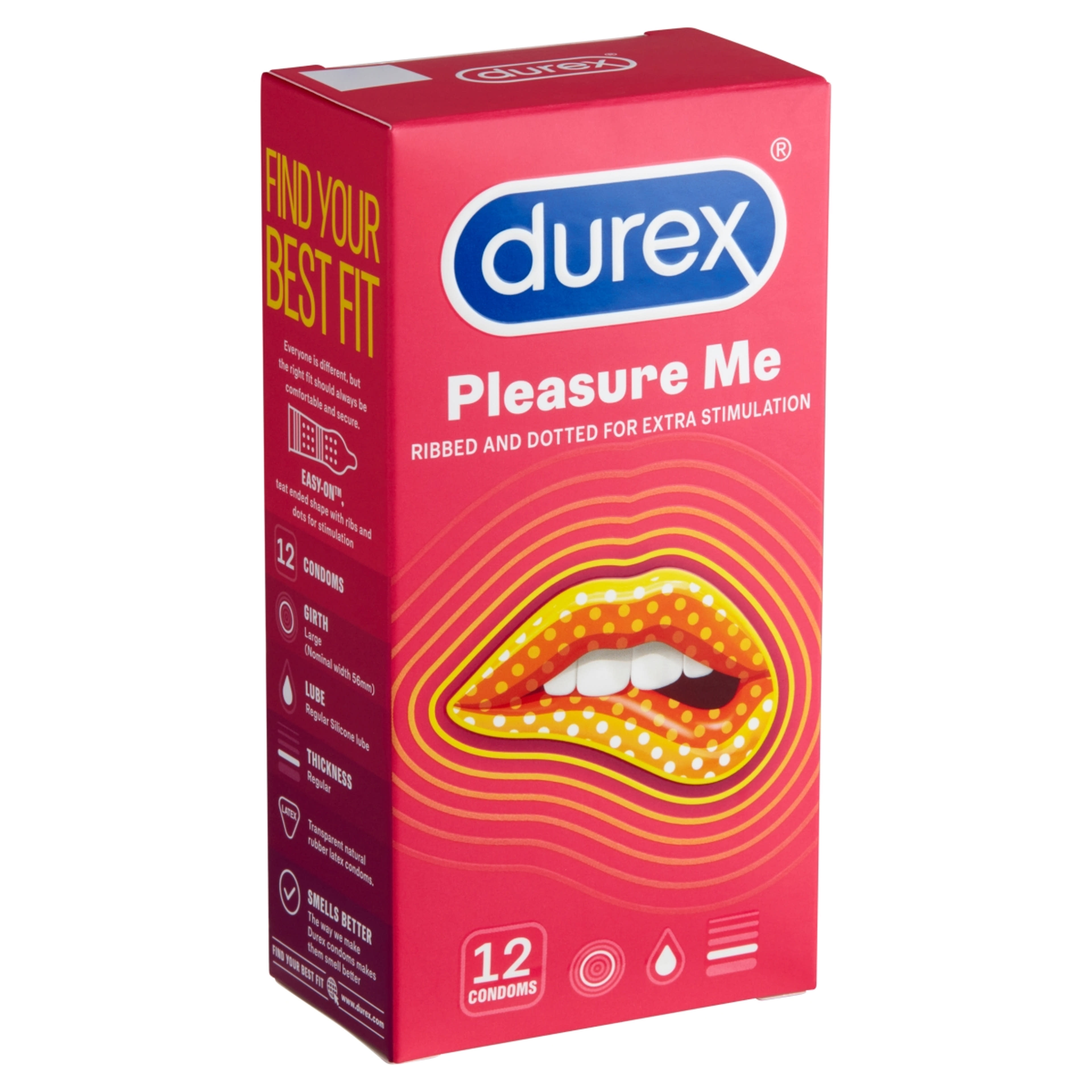 Durex óvszer emoji pleasure me - 12 db-2