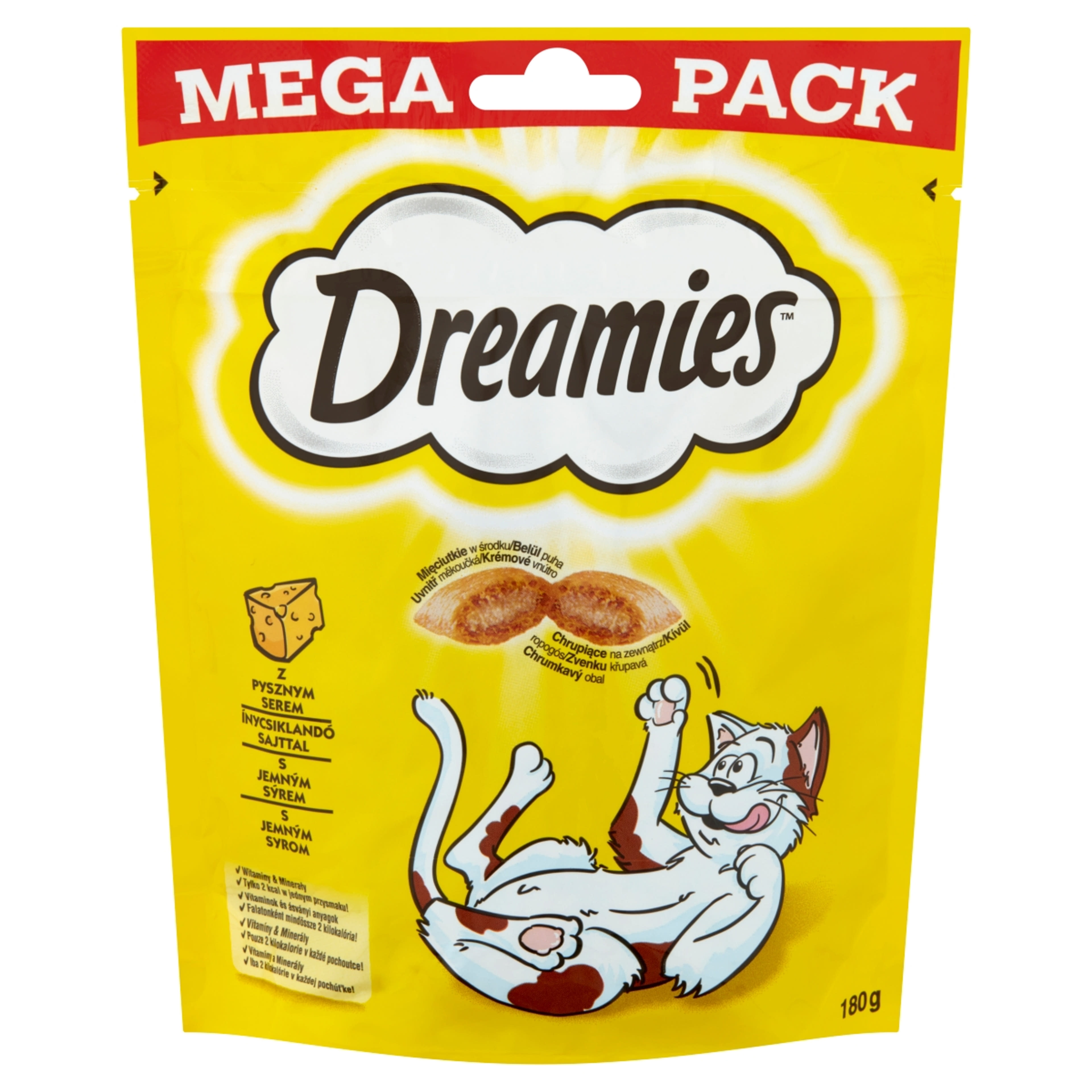Dreamies jutalomfalat macskáknak sajtos mega - 180 g-2