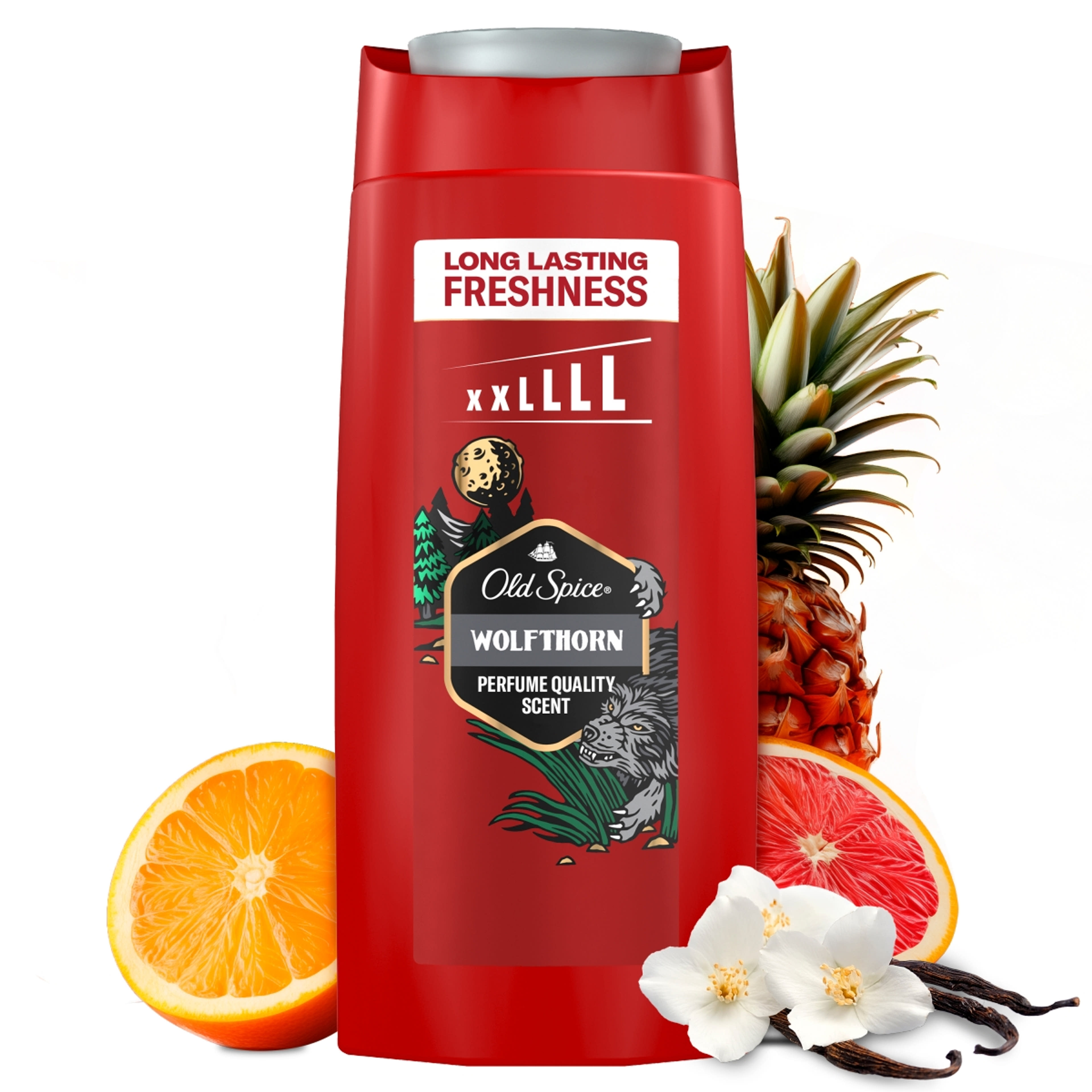 Old Spice Wolfthorn tusfürdő - 675 ml-4