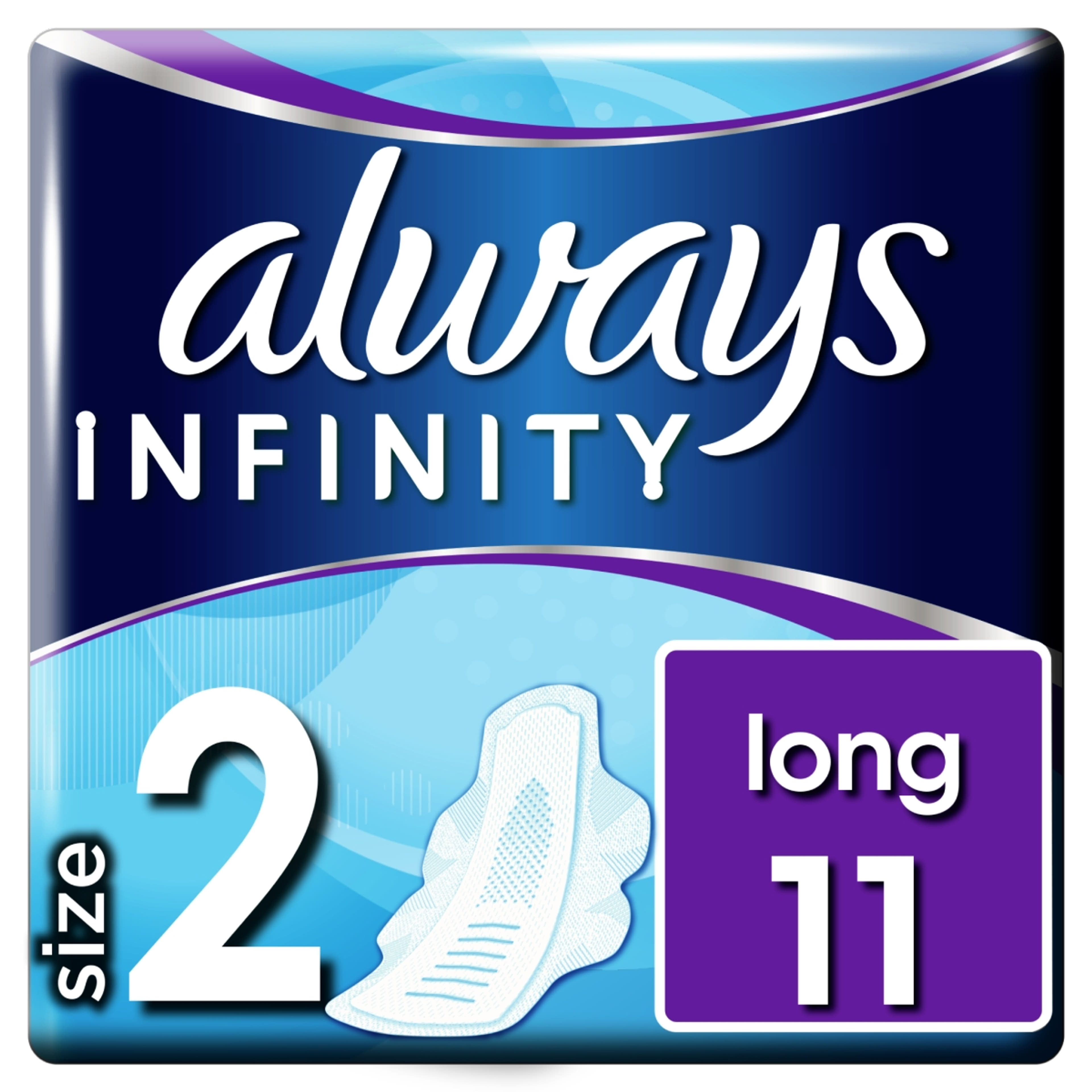 Always egészségügyi betét infinity long - 11 db-7