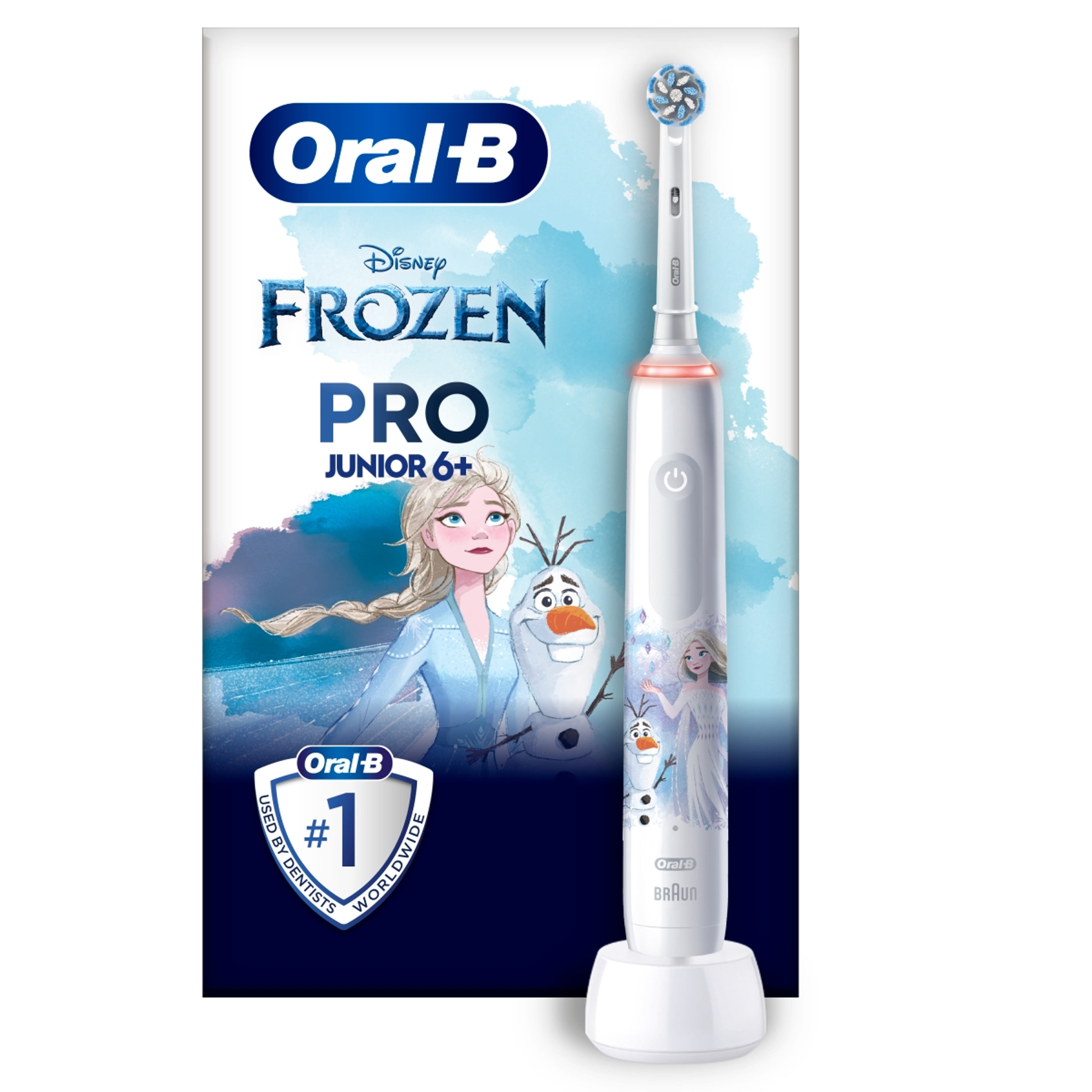 Oral-B Pro Junior Jégvarázs elektromos fogkefe 6 éves kortól - 1 db-9