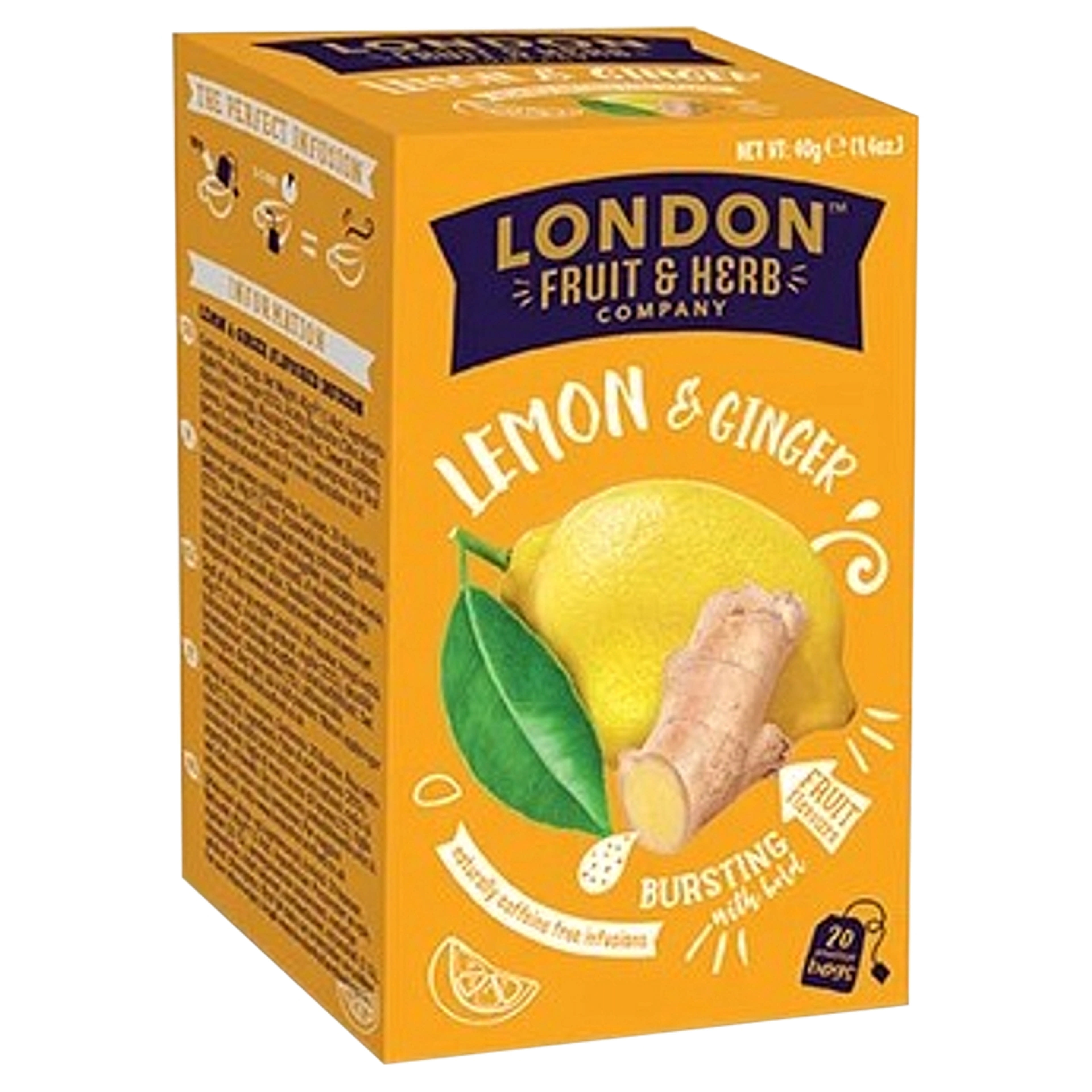 London citrom-gyömbér tea válogatás - 40 g-1