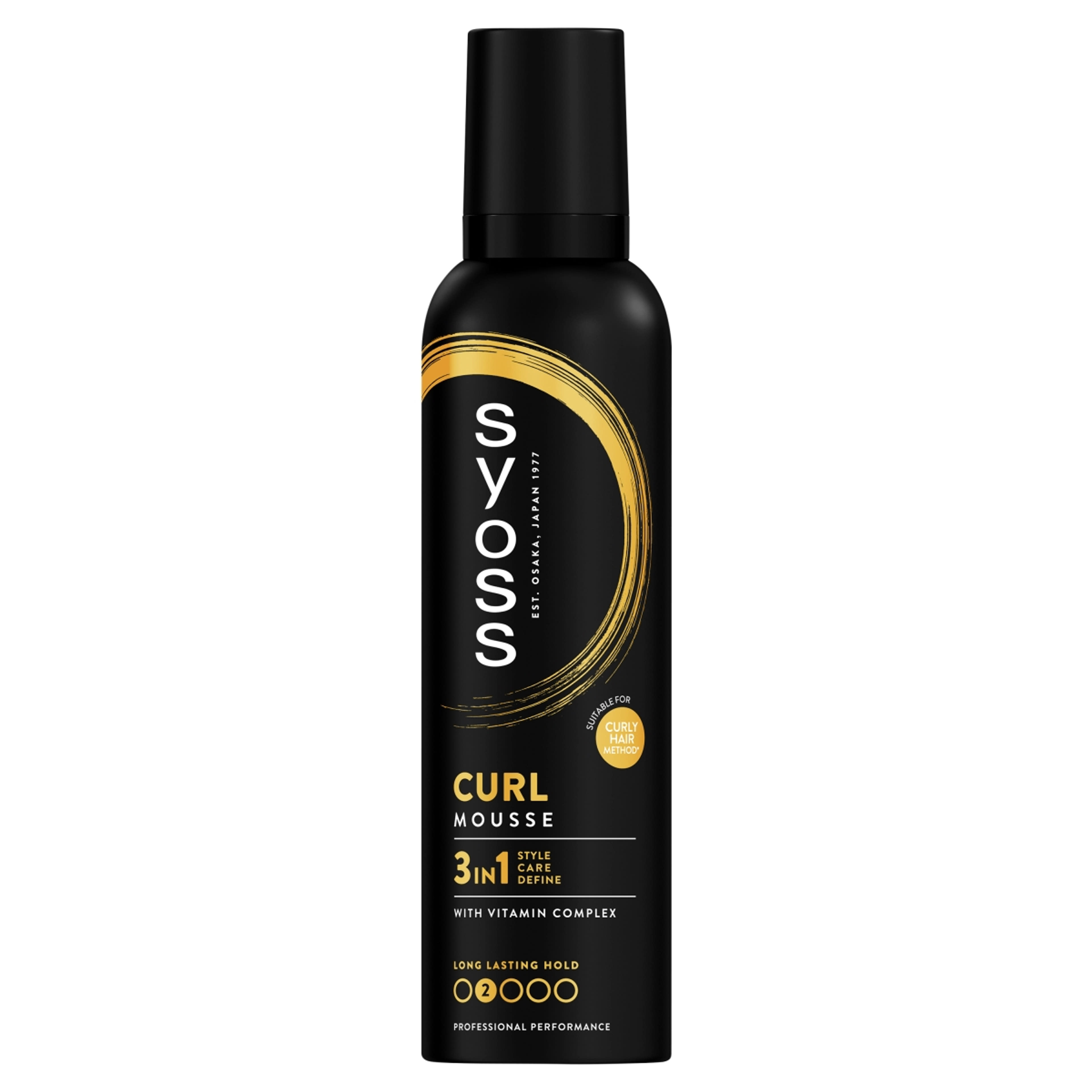 Syoss Curl Control hajhab, hullámos hajra - 250 ml-1