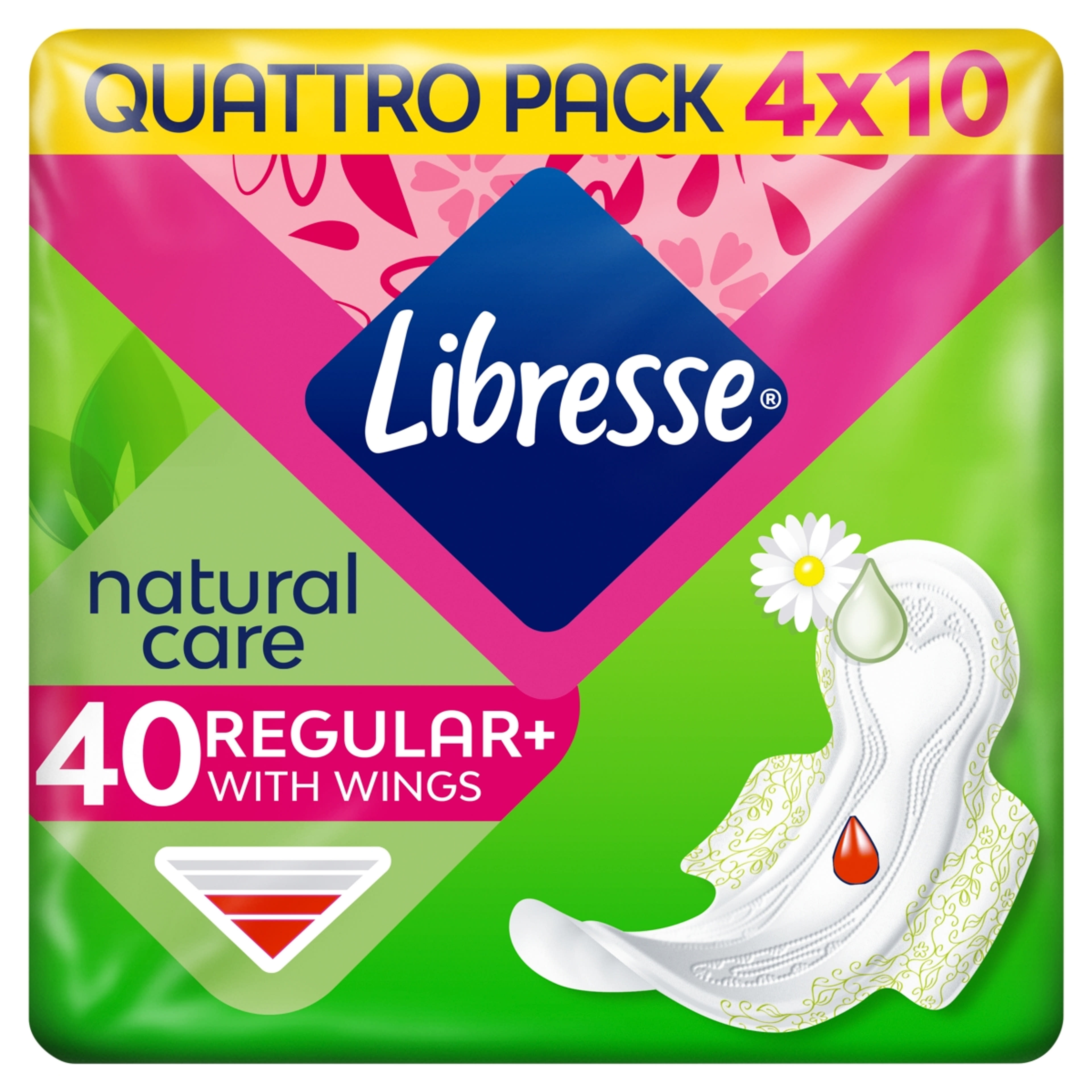 Libresse Natural Care Ultra Normal egészségügyi betét - 40 db-3
