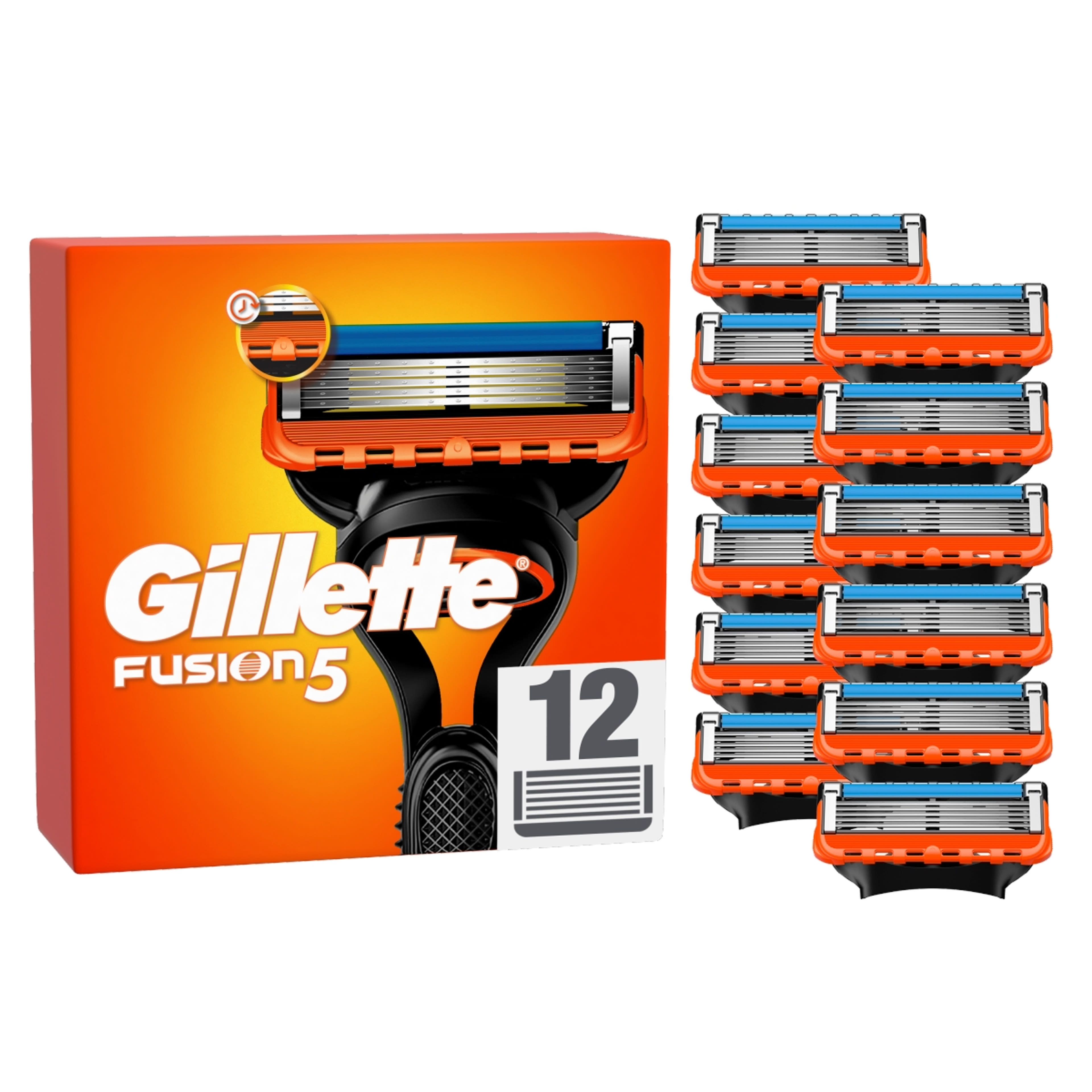 Gillette Fusion5 pótfejek férfi Borotvához - 12 db-10