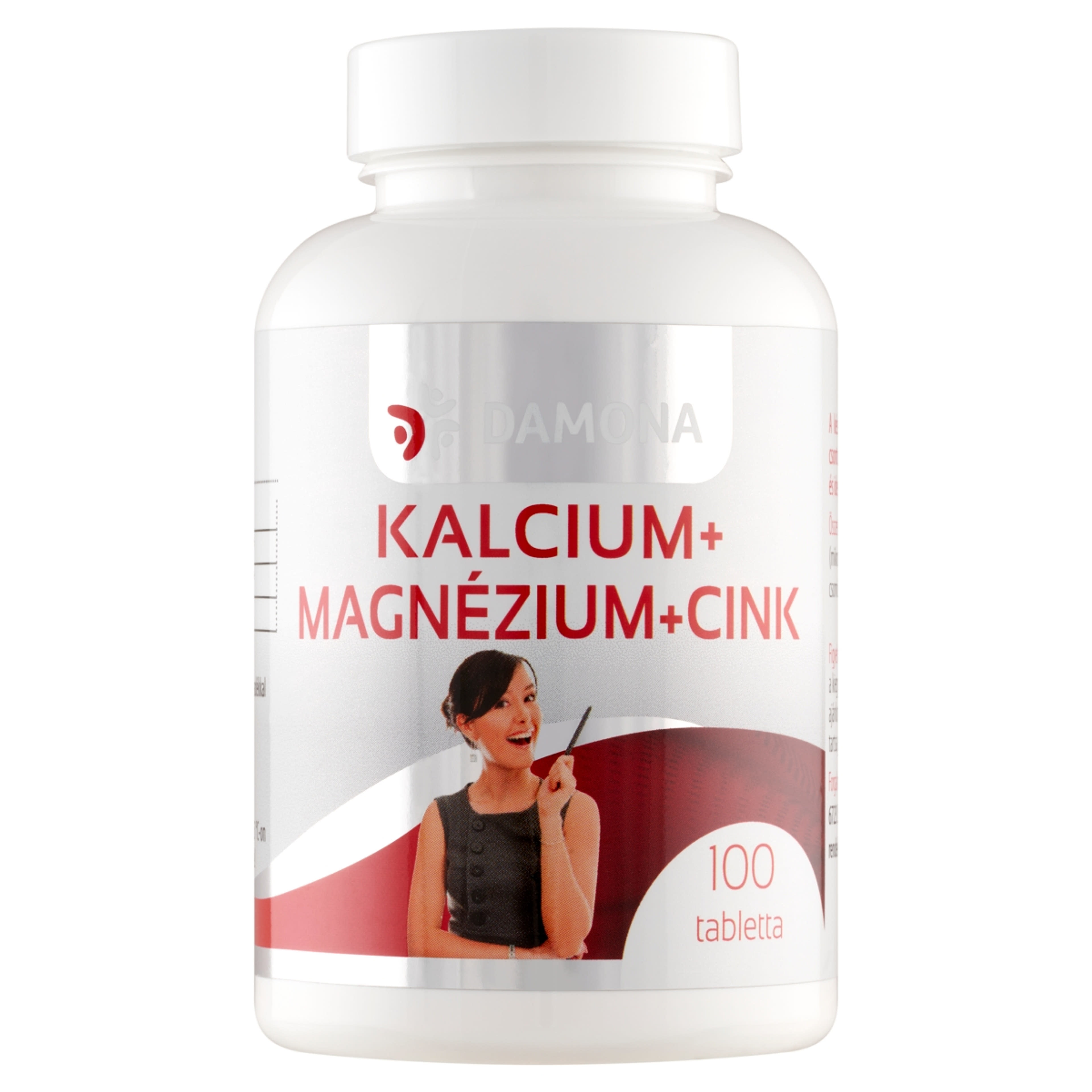 Damona Kalcium+Magnézium+Cink tabletta - 100 db