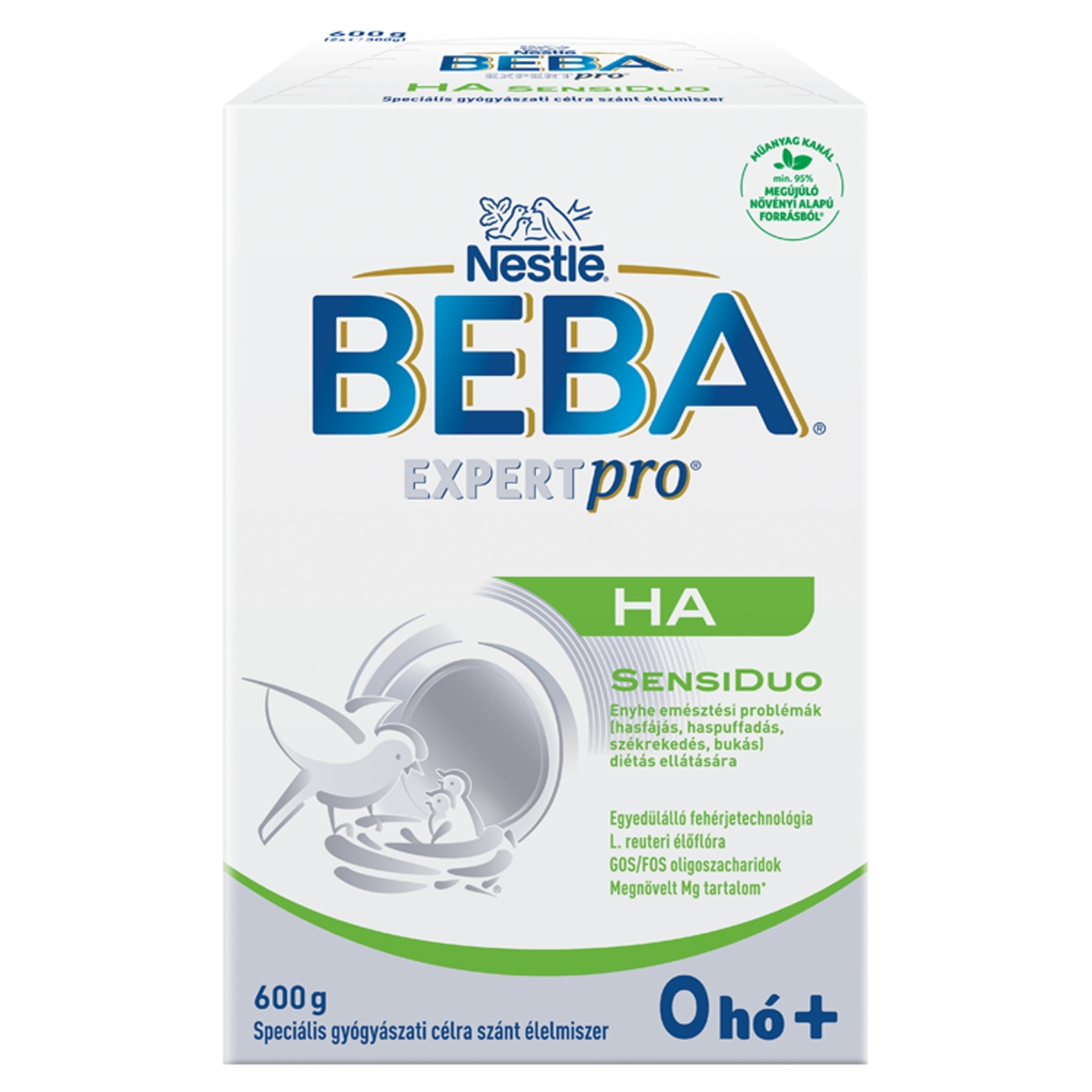 Beba Expertpro HA SensiDuo speciális gyógyászati célra szánt élelmiszer 0 hónapos kortól - 600 g