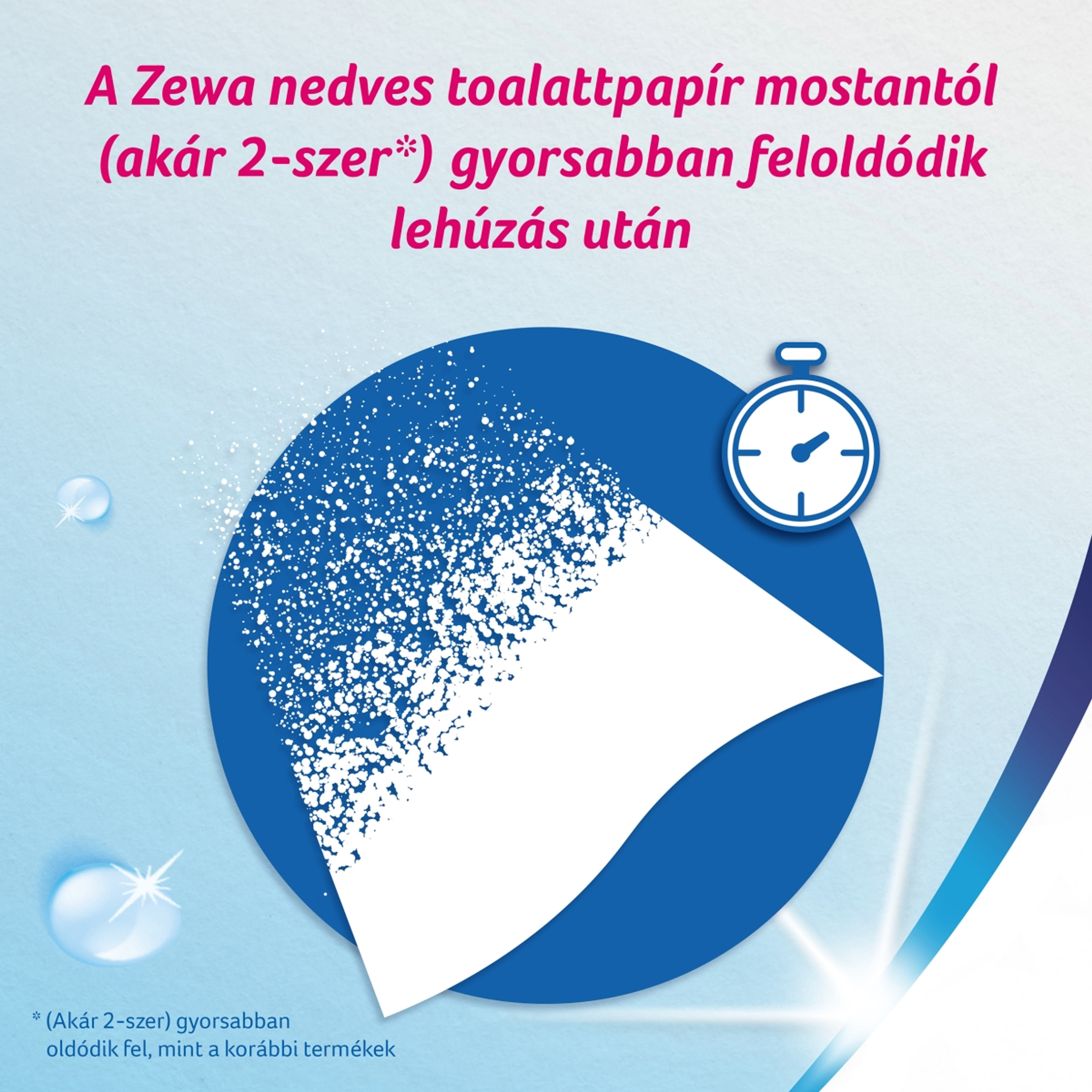 Zewa Almond Milk nedves toalettpapír  - 42 db-5
