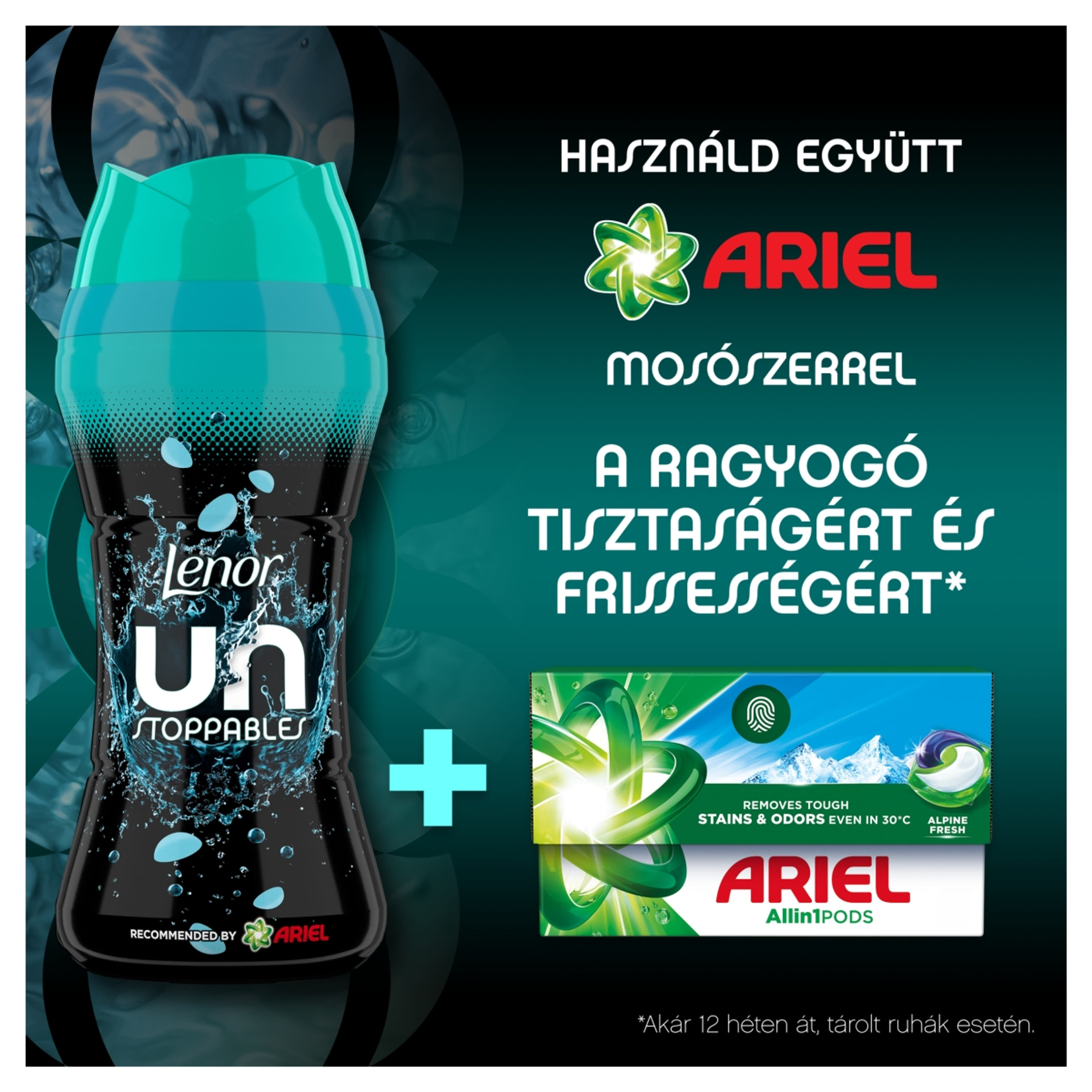 Lenor Unstoppables Fresh illatgyöngyök - 495 g-9