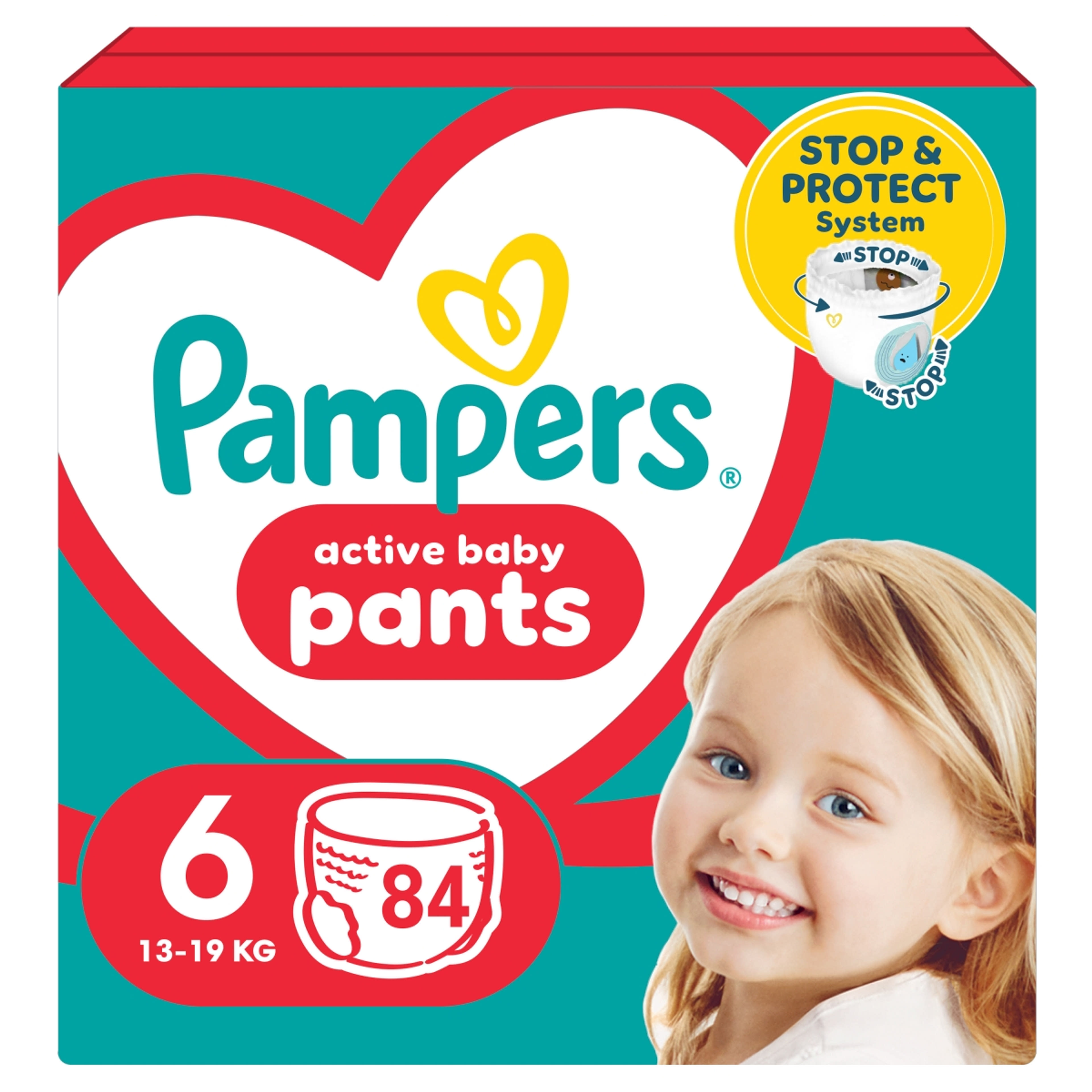 Pampers Pants bugyipelenka Mega Pack+ 6-os 13-19 kg - 84 db-10