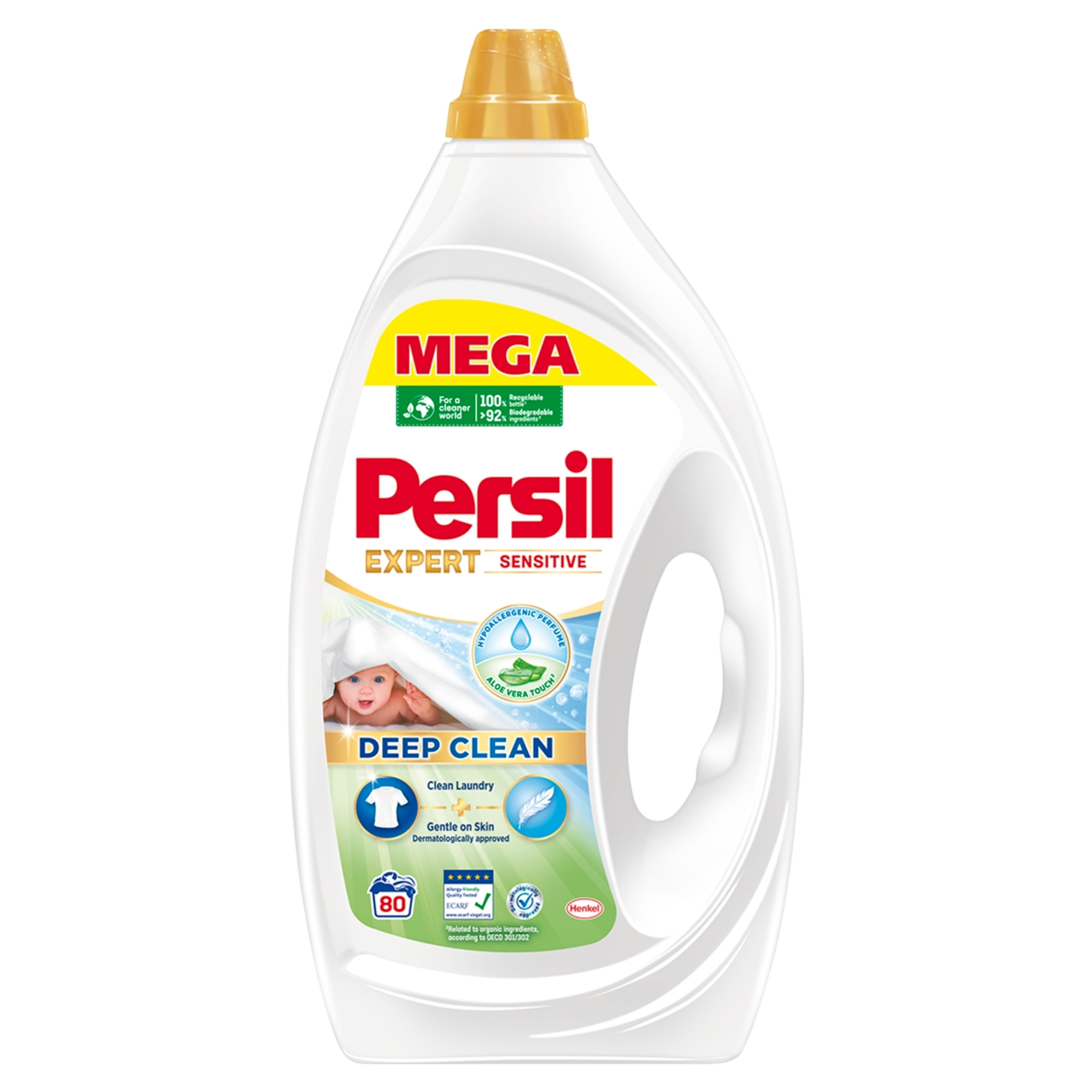 Persil Expert Sensitive folyékony mosószer 80 mosás - 3600 ml-1