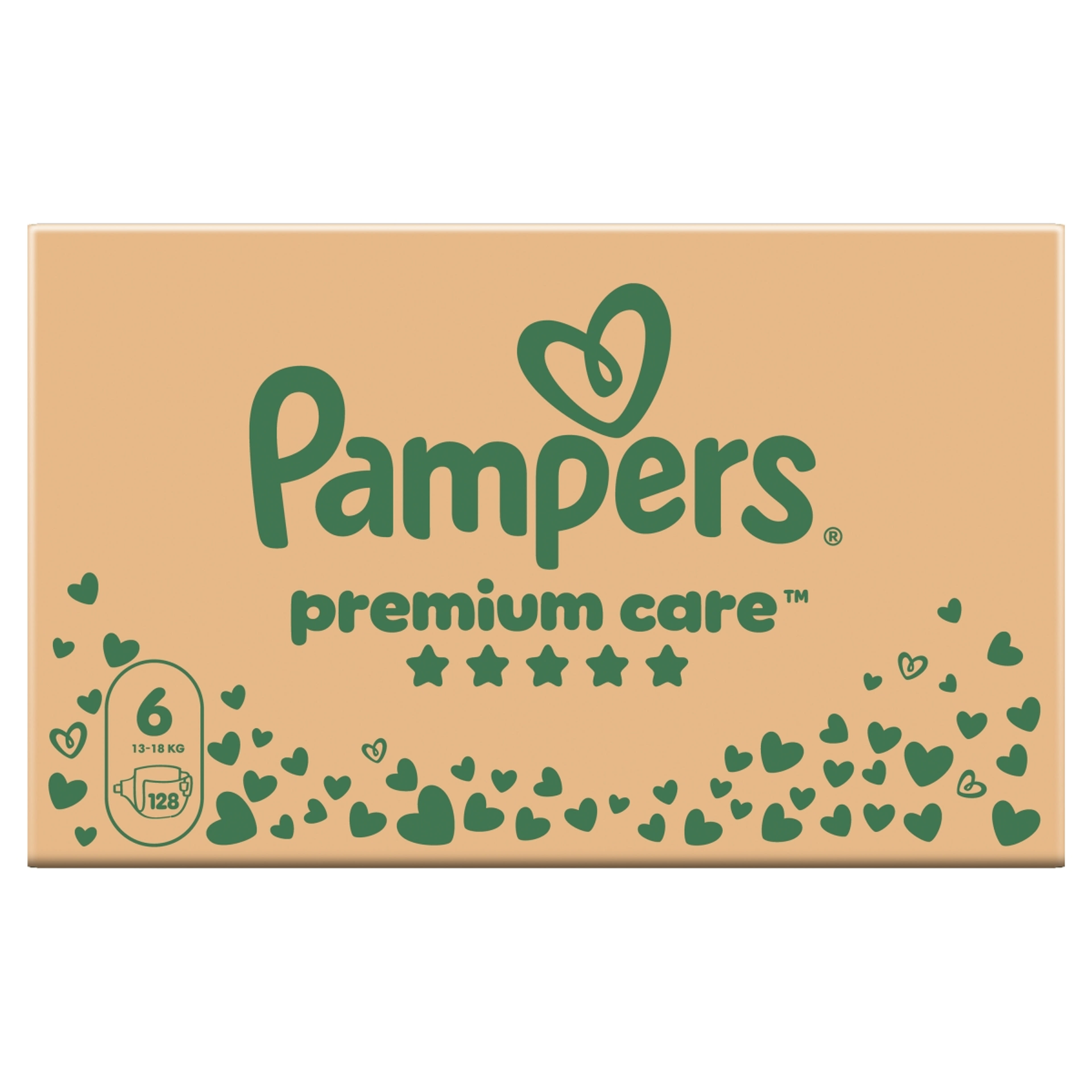 Pampers Premium Care pelenka, 6 méret, 13kg-18kg - 128 db-3