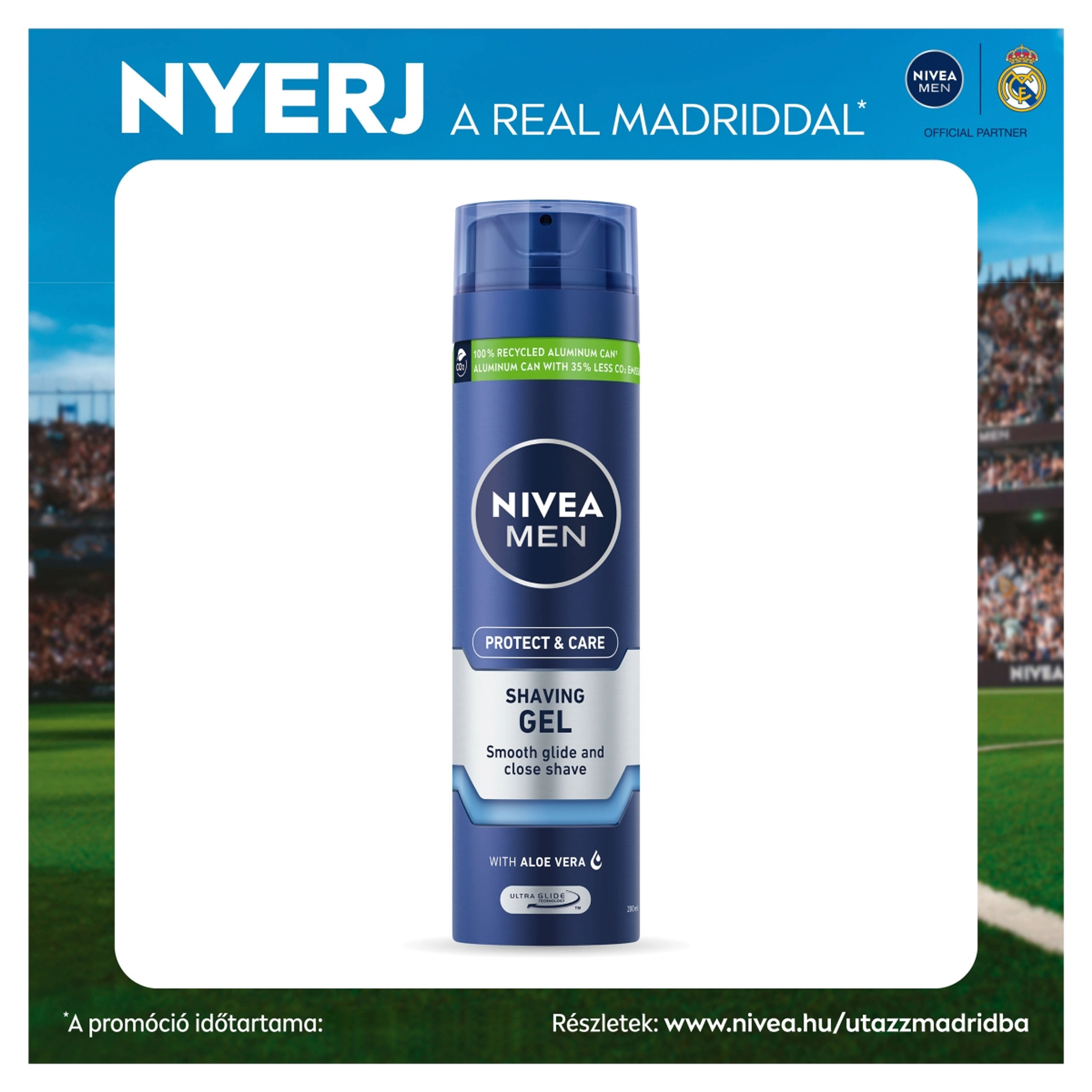 Nivea Men Protect & Care borotvagél - 200 ml