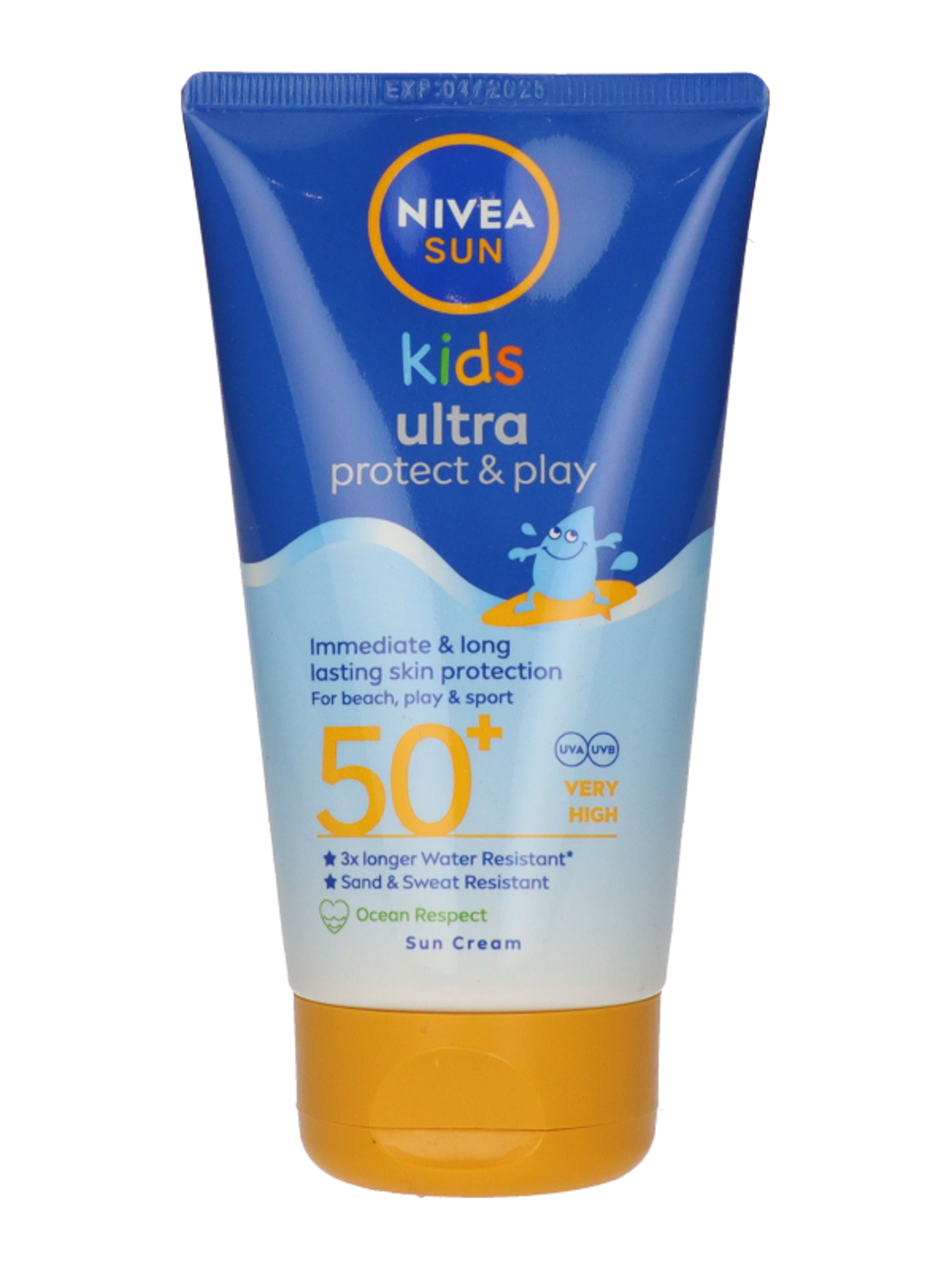 Nivea Sun Kids Ultra Protect & Play napozó krém FF50+ - 150 ml