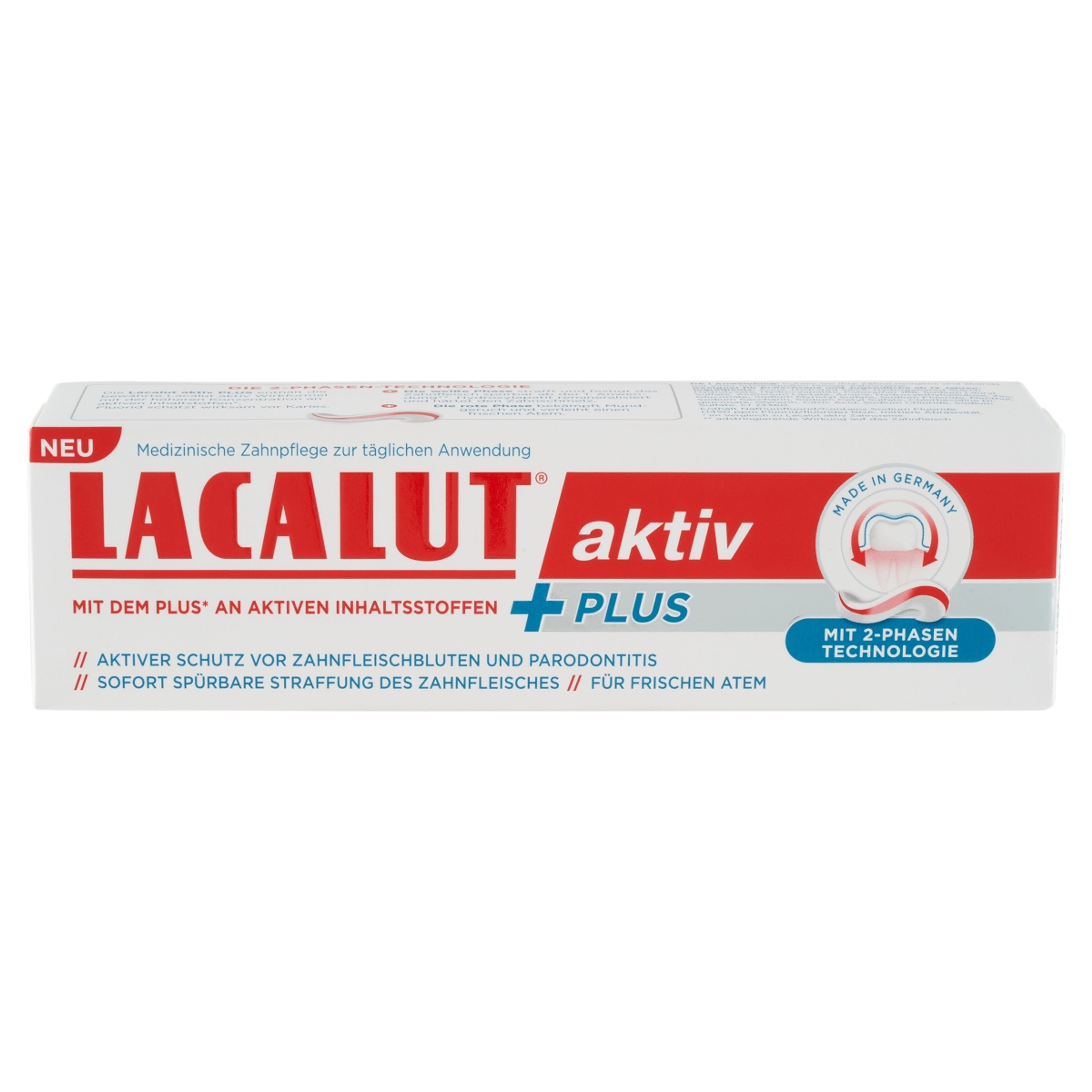 Lacalut Aktiv Plus fogkrém 75 ml-2