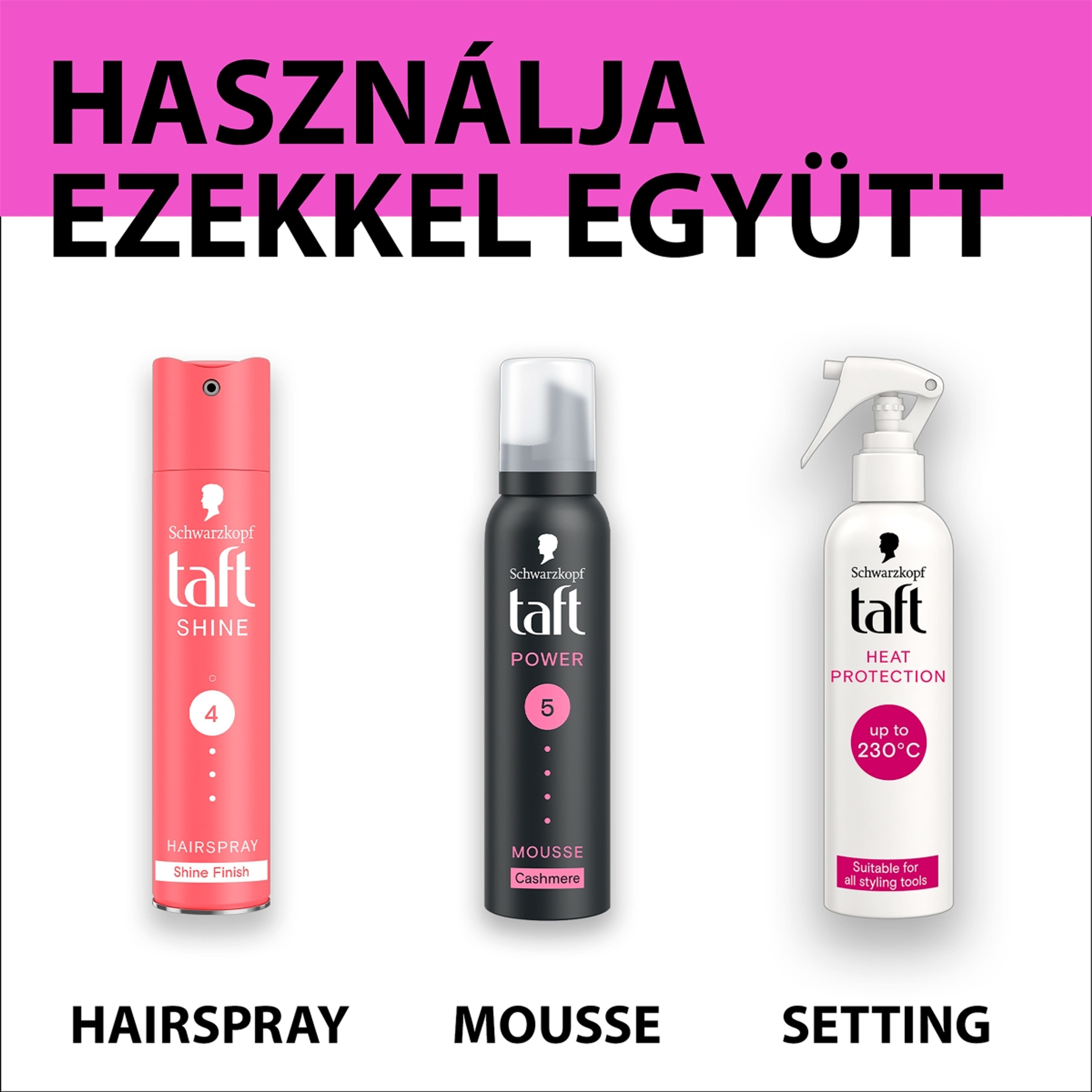 Taft hajformázó spray hővédő - 250 ml-6