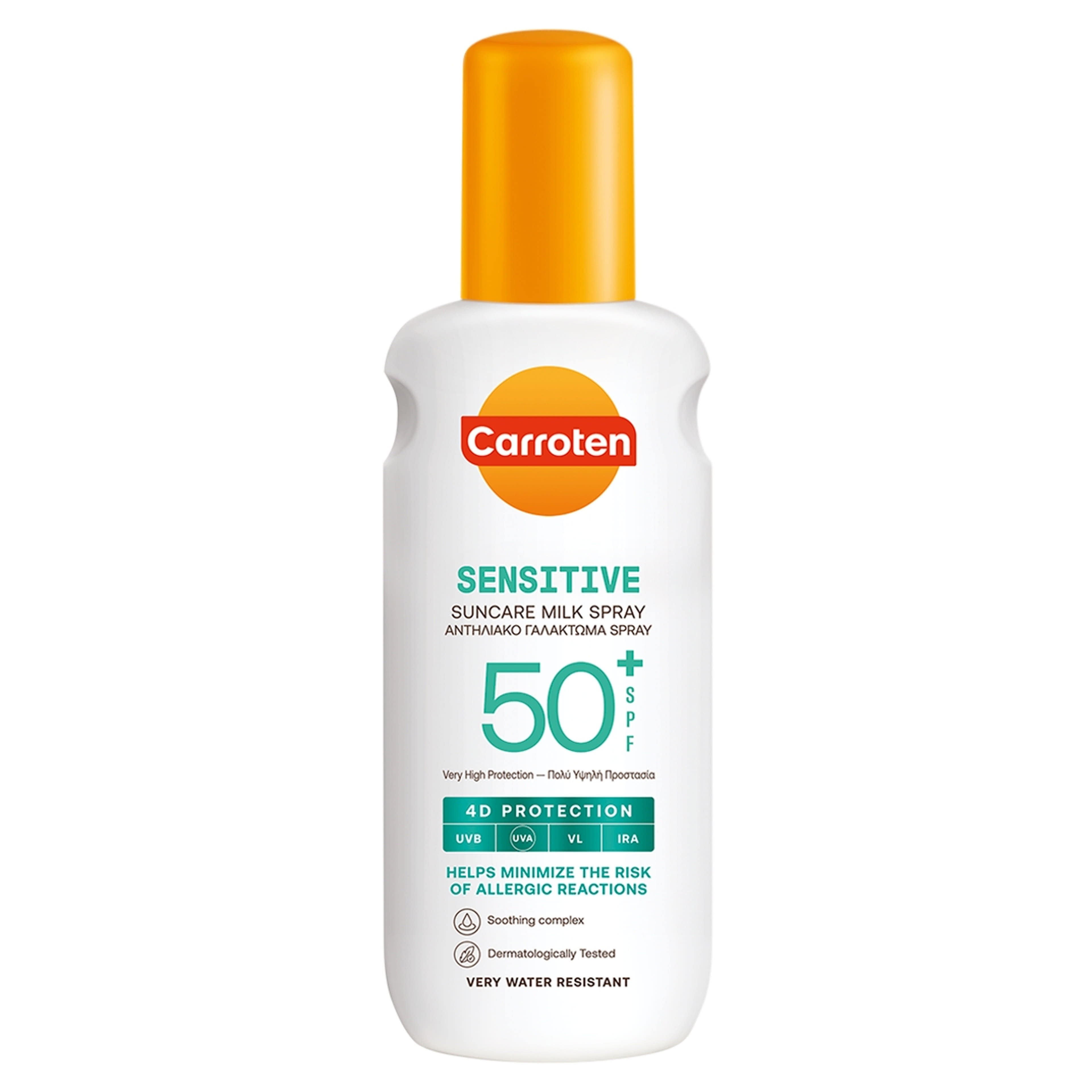 Carroten Sensitive SPF50+ naptej spray érzékeny bőrre - 200 ml-1