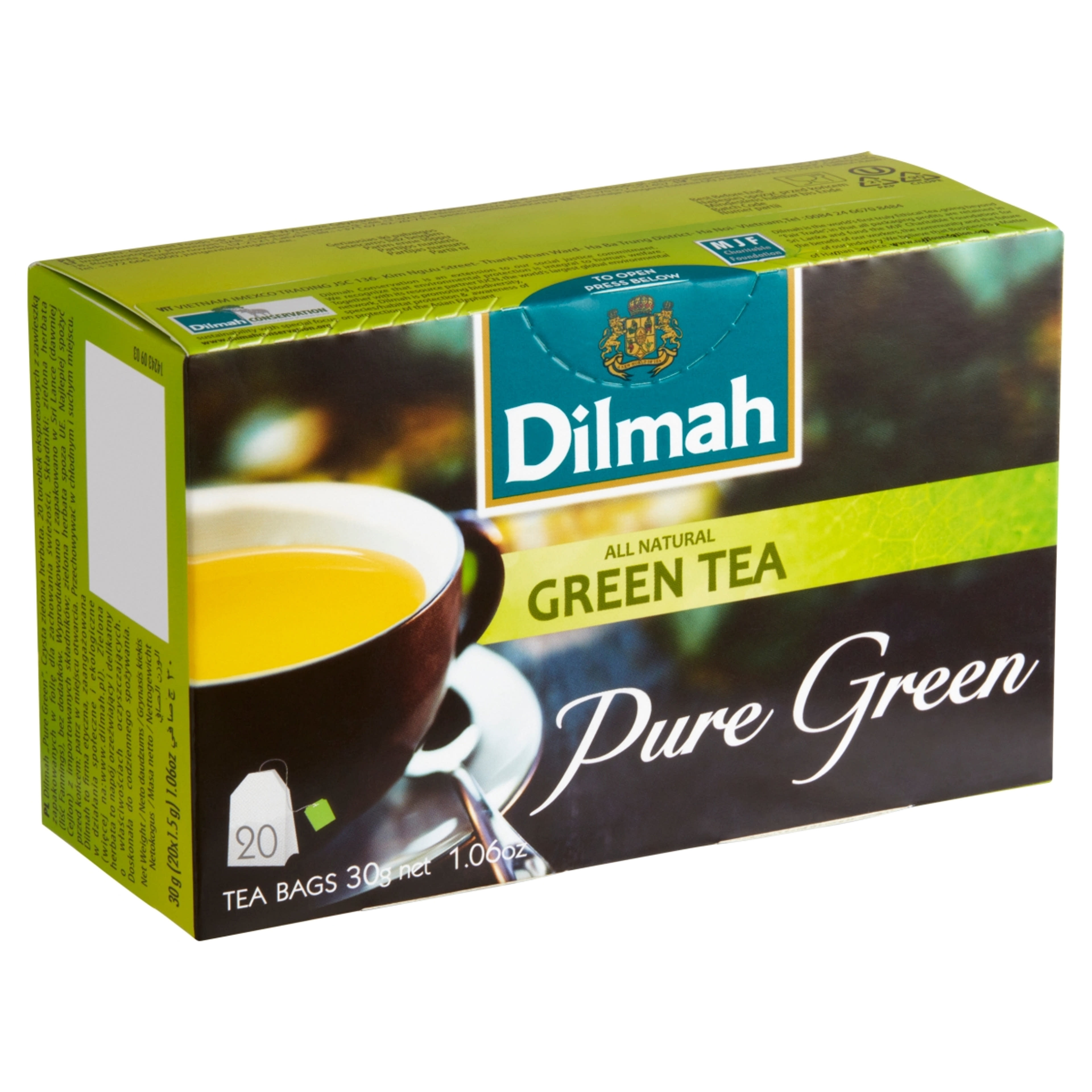 Dilmah zöld tea 20 filter - 30 g-2