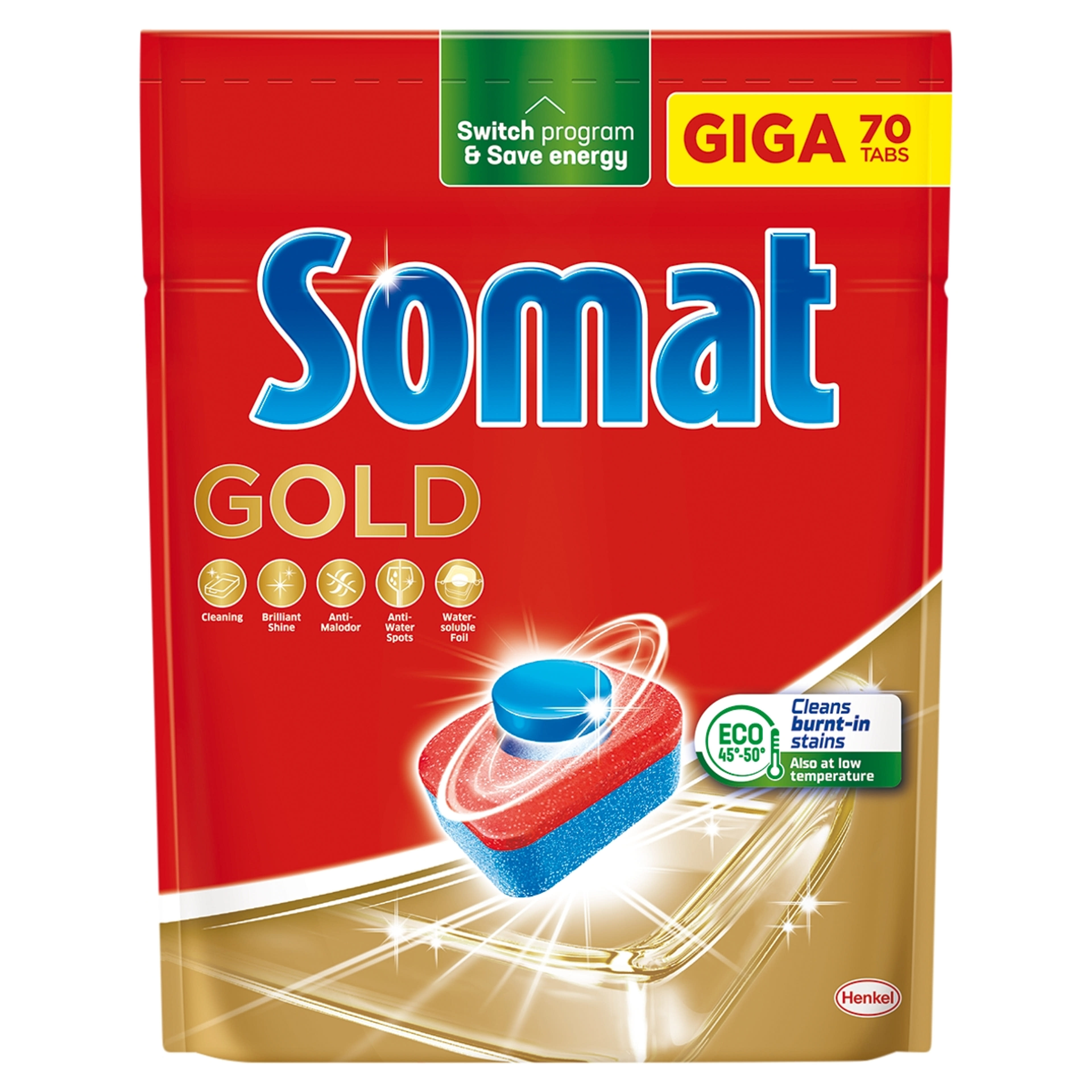 Somat Gold gépi mosogatótabletta - 70 db-1