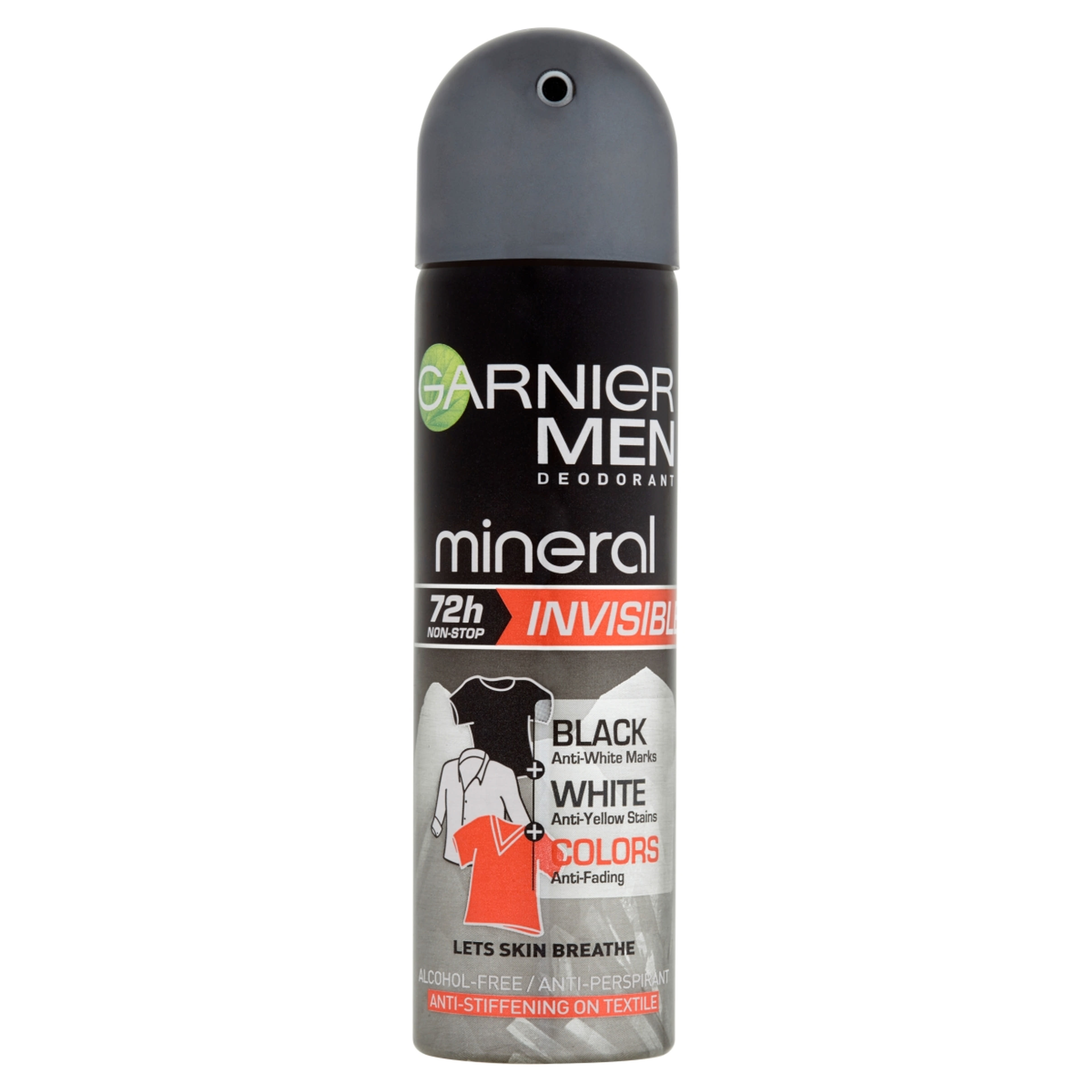 Garnier Men Mineral Invisible izzadásgátló spray - 150 ml-1
