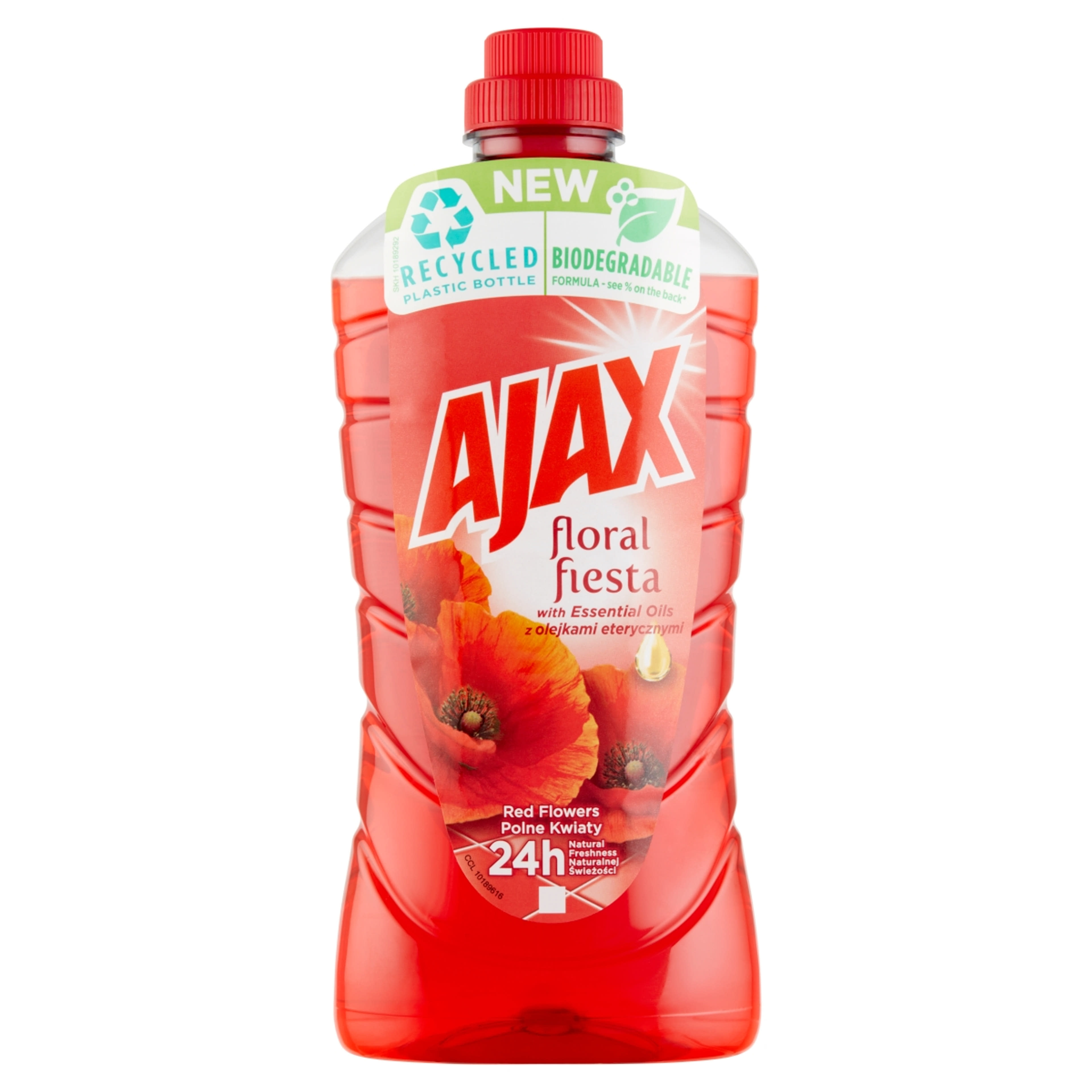 Ajax Floral Fiesta Red Flowers Általános Tisztítószer - 1000 ml