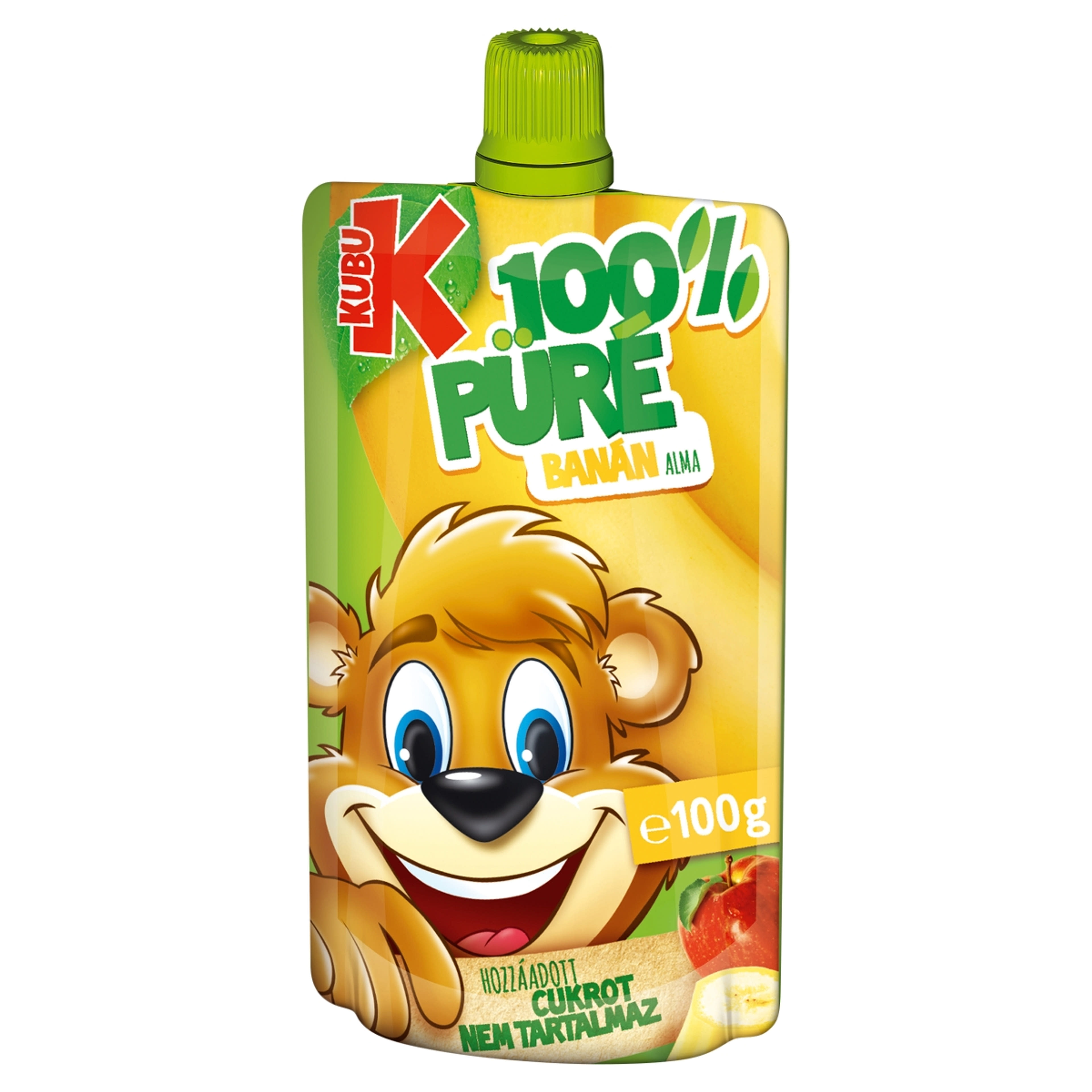 Kubu gyümölcspüré 100% banán - 100 g