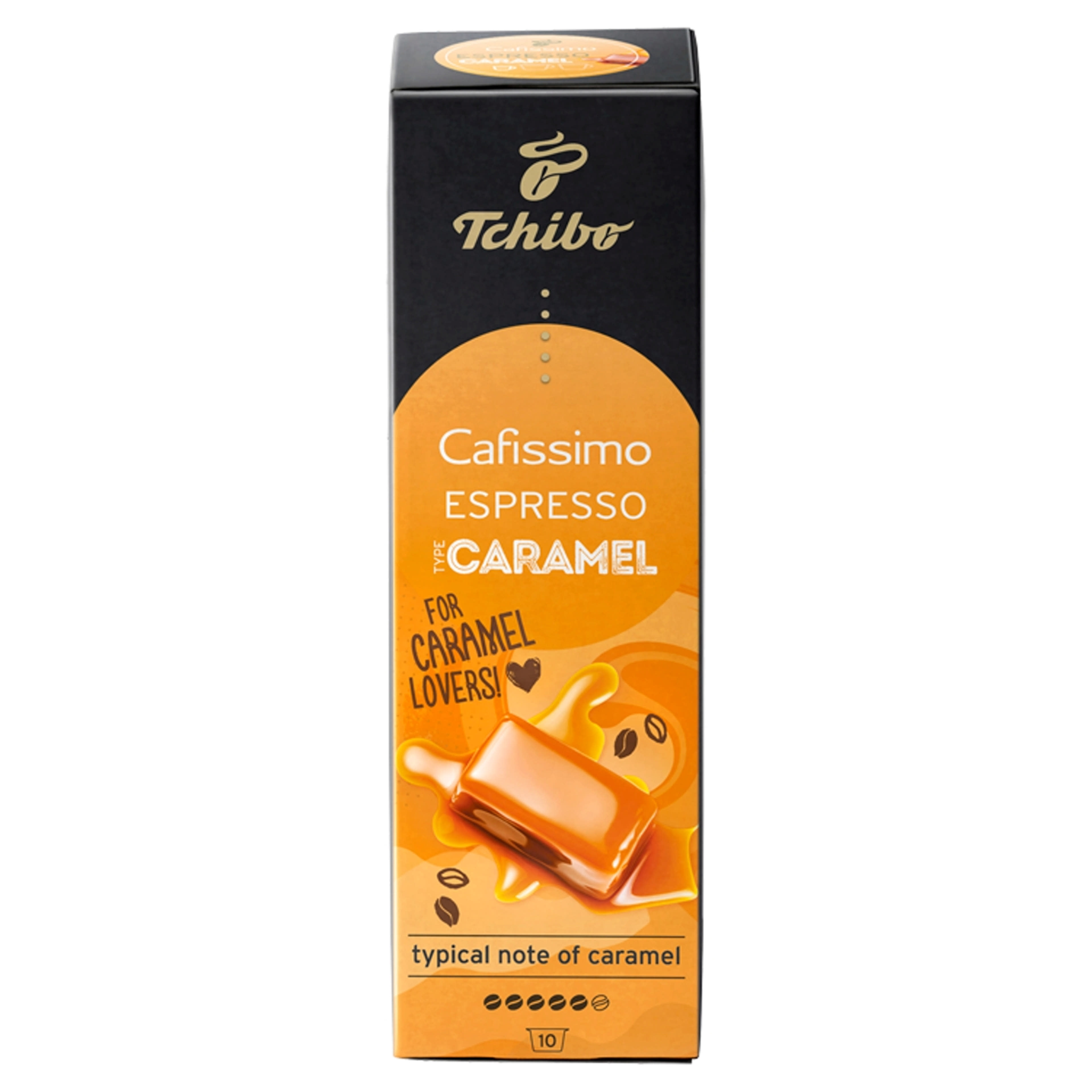 Tchibo Caramel Cafissimo kávékapszula - 10 db