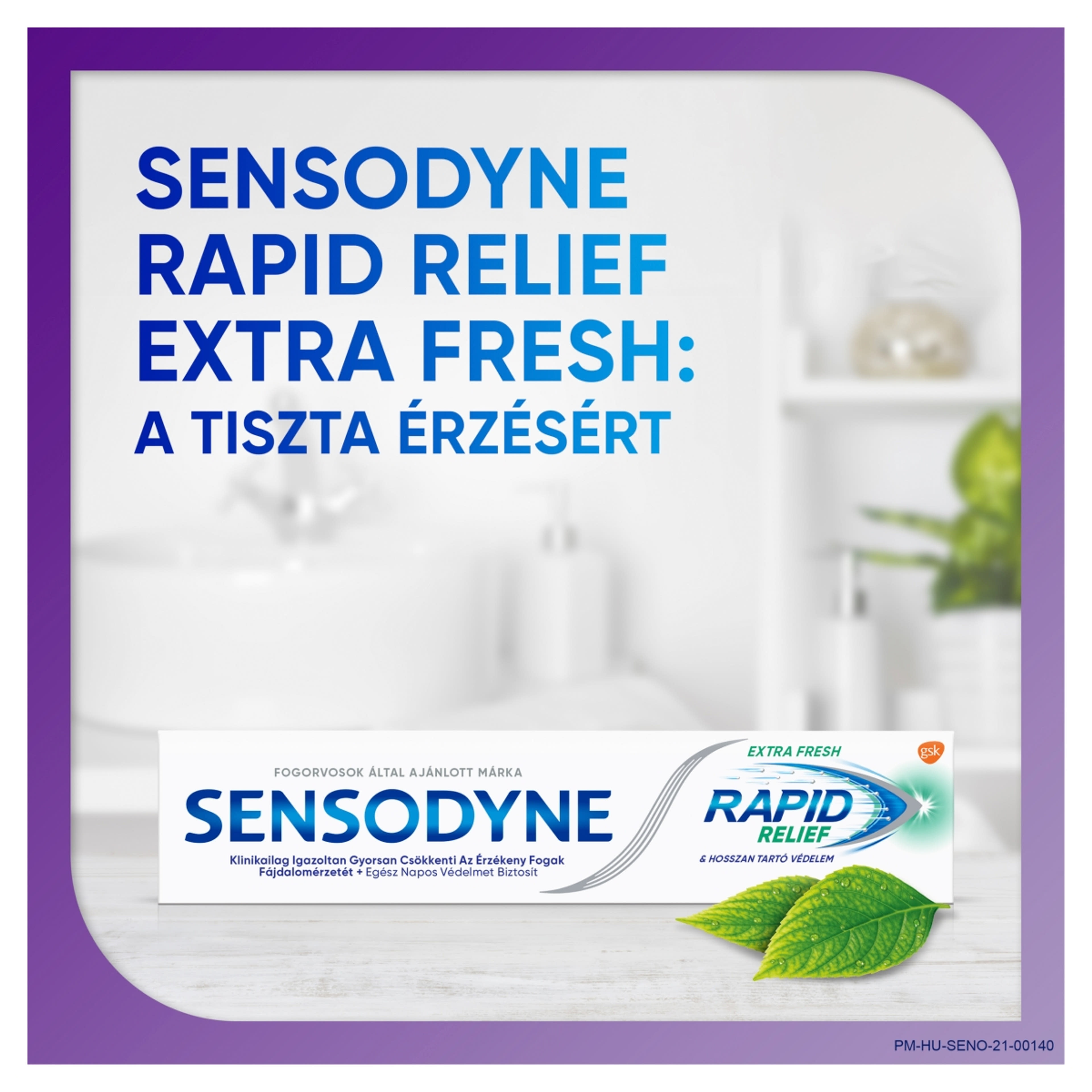 Sensodyne Rapid Extra Fresh fogkrém - 75 ml-4